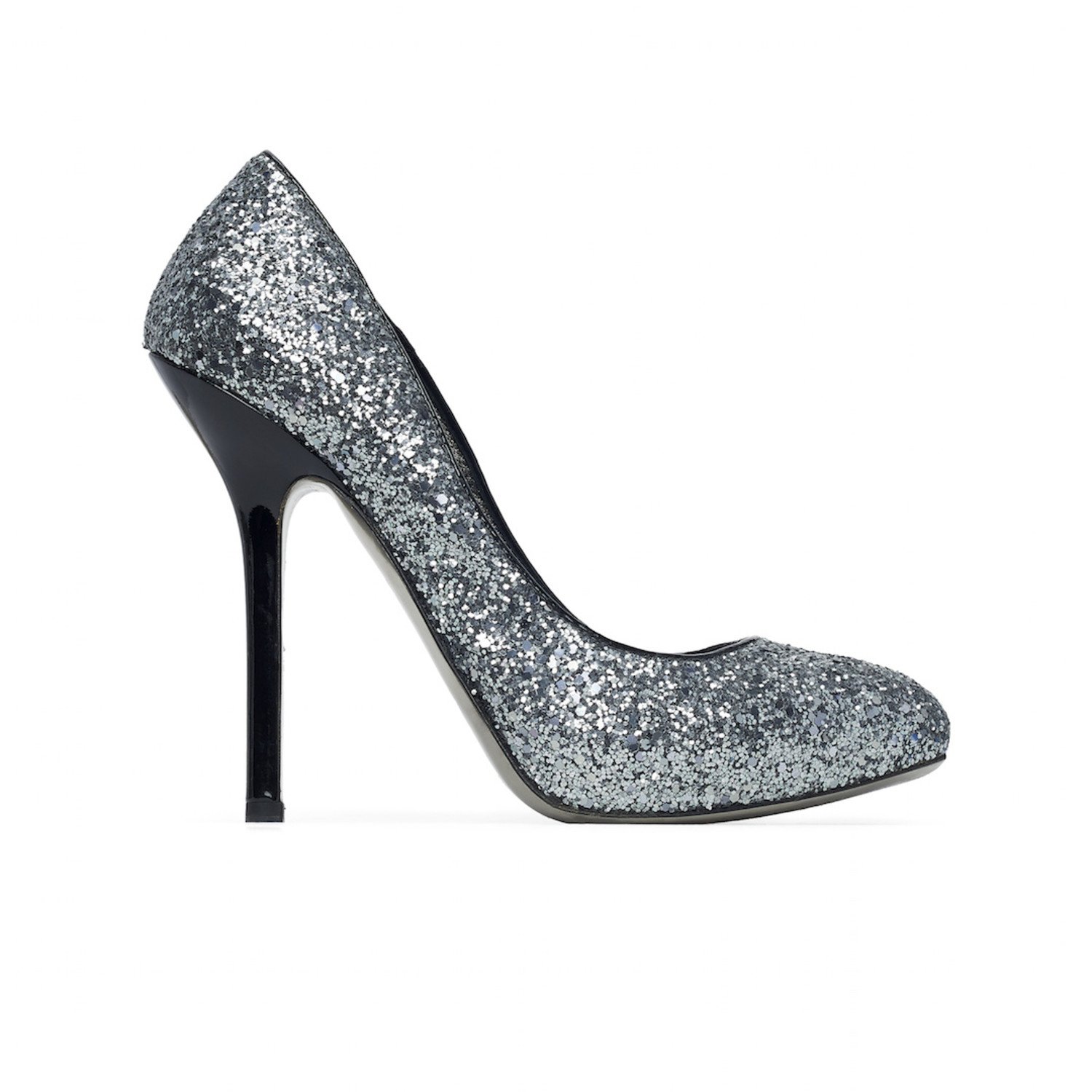 next silver glitter shoes