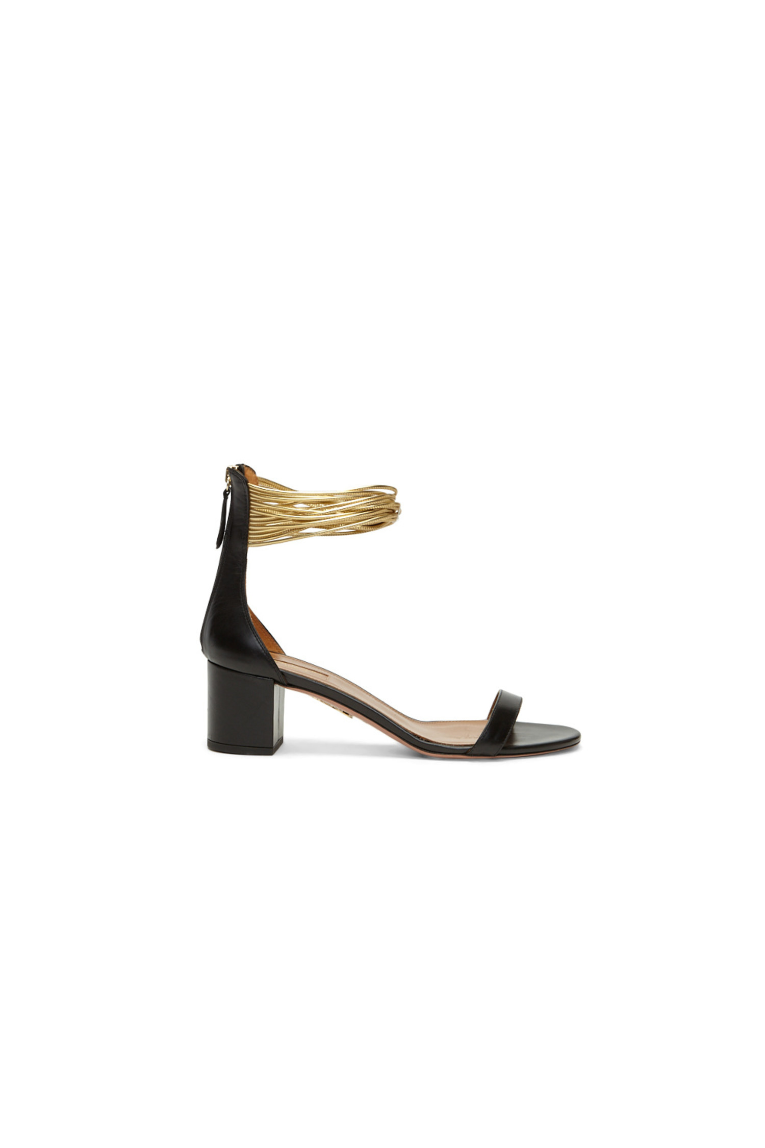 aquazzura block heel