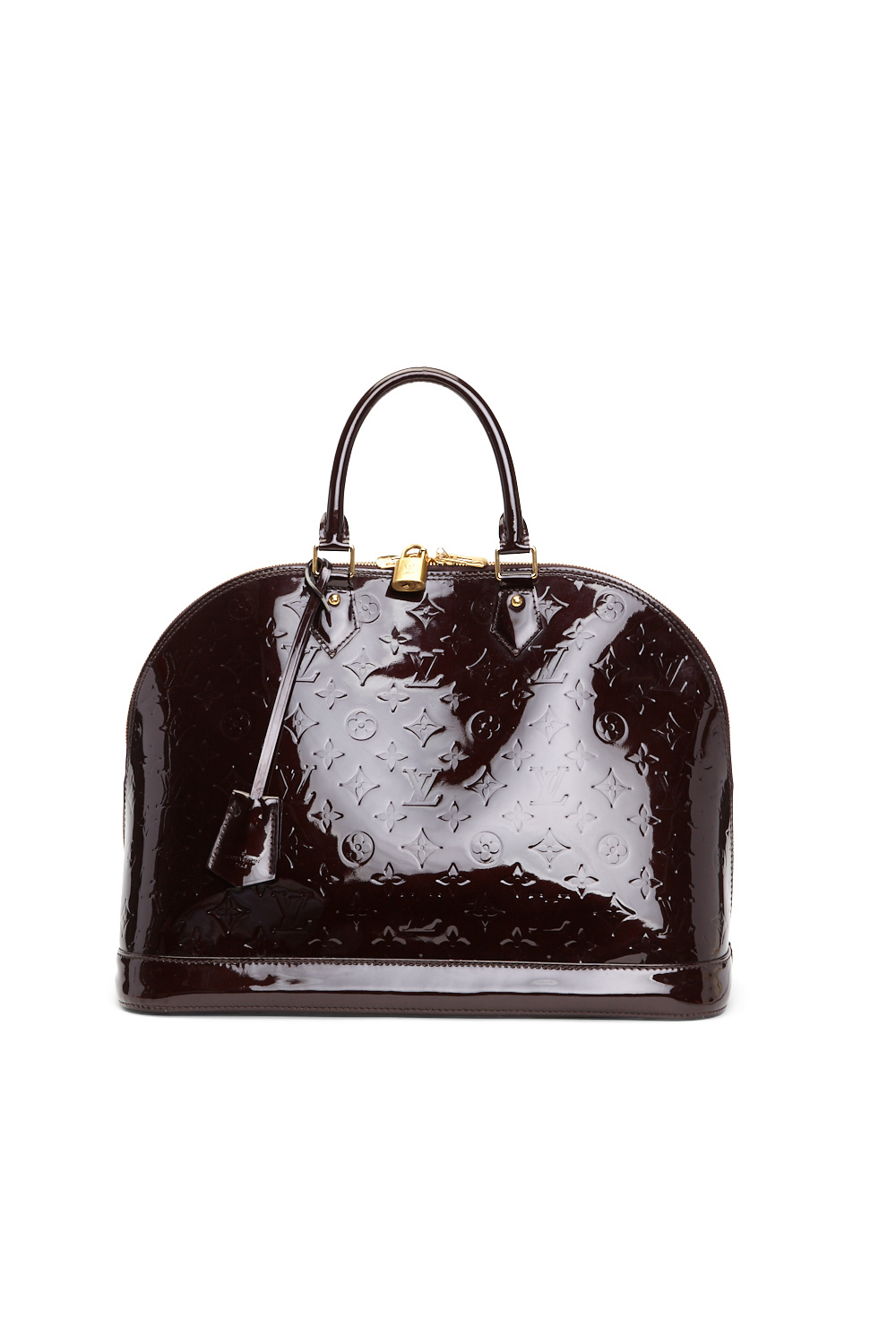 Louis Vuitton Monogram Vernis Amarante Alma GM Bag - RETYCHE