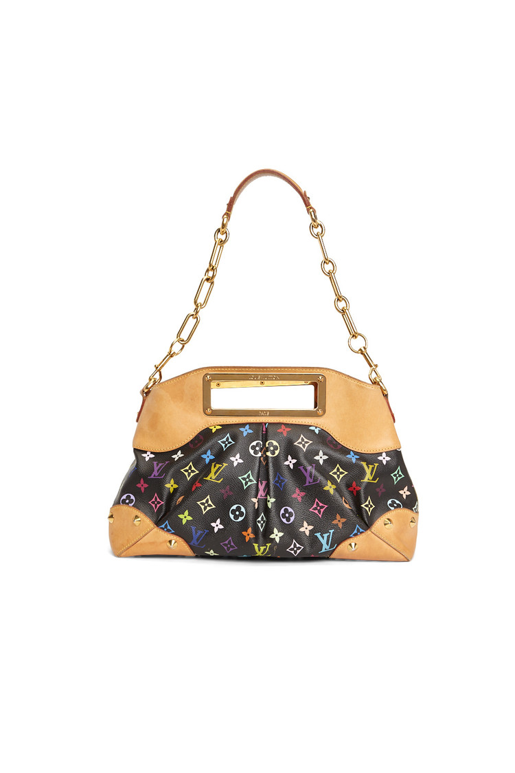 Louis Vuitton Black Multi Monogram Judy GM Shoulder Bag - RETYCHE