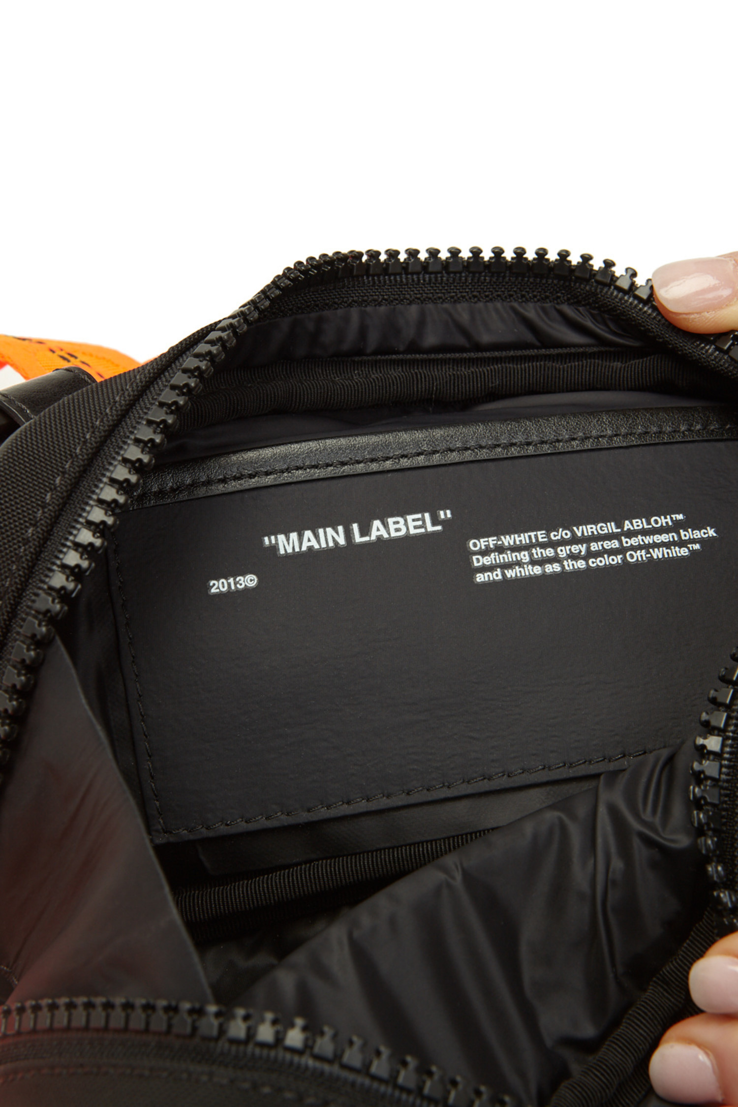 off white bag man