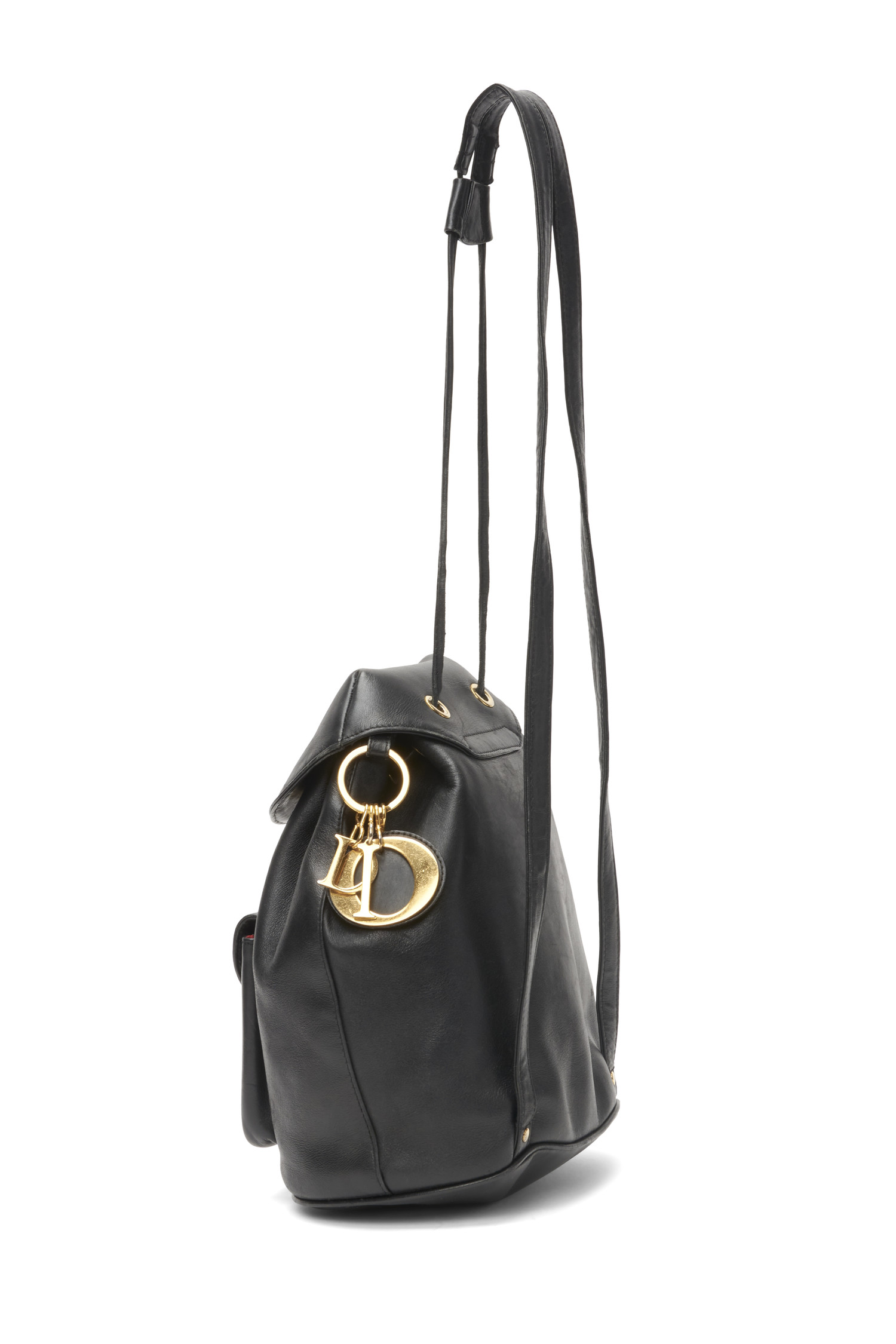 Dior Vintage Black Mini Lady Dior Backpack Retyche