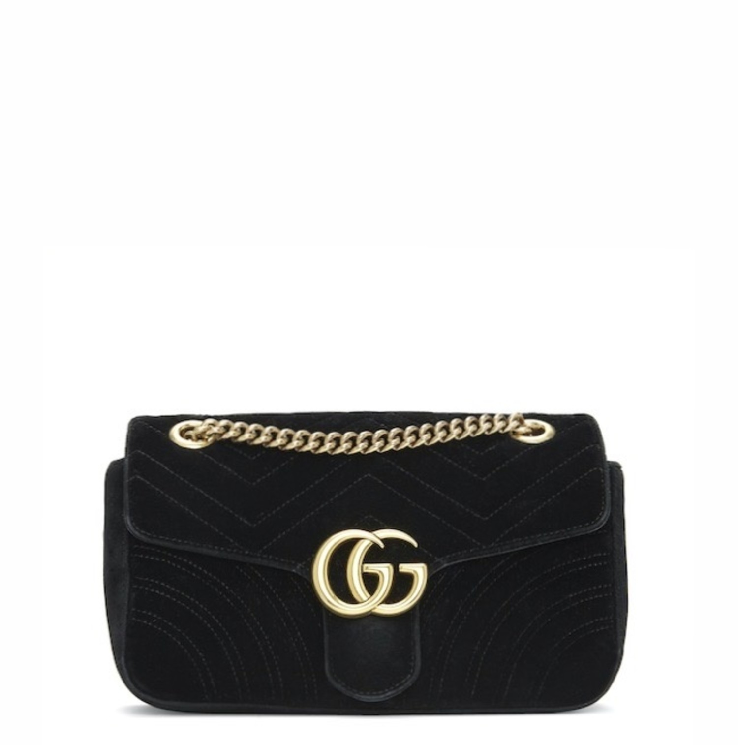 gucci black velvet marmont