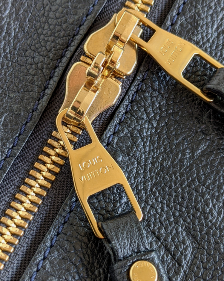 Louis Vuitton Bleu Infini Monogram Empreinte Leather Lumineuse PM Bag - RETYCHE