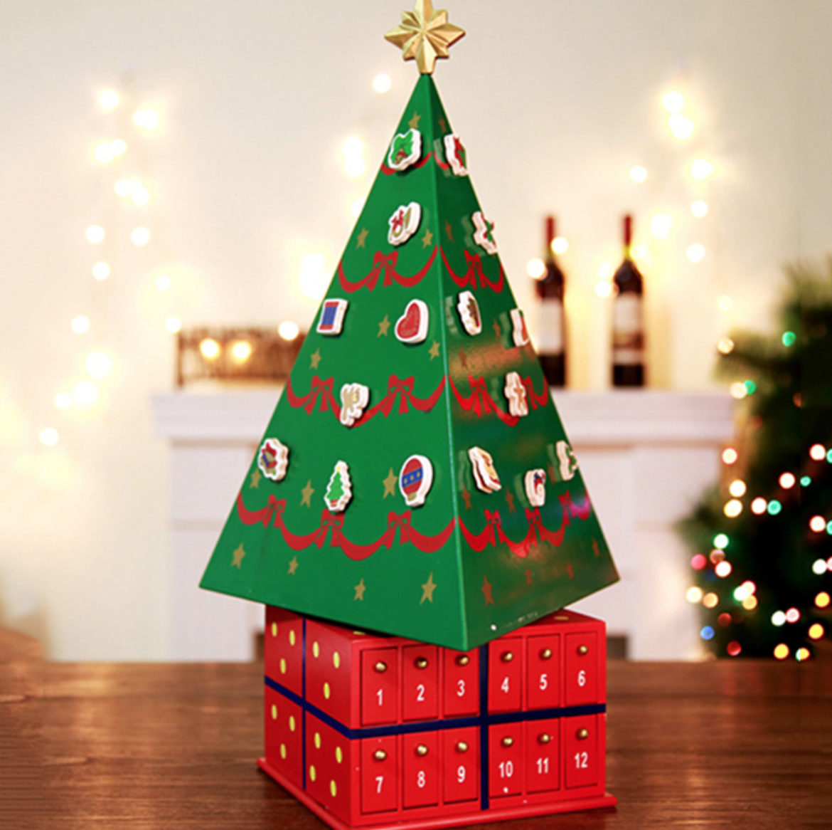 Triangle Christmas Tree Advent Calender Midori Gifts