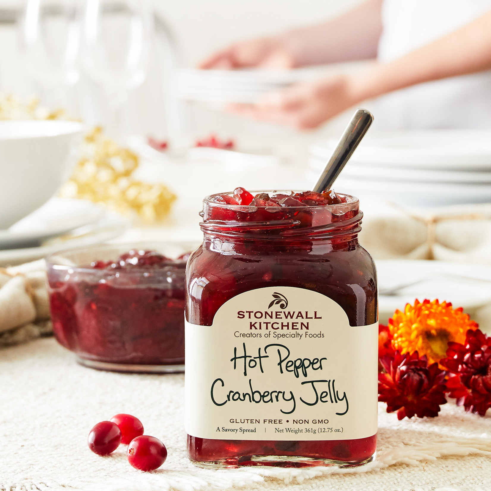 Stonewall Kitchen Hot Pepper Cranberry Jelly 12.75oz | Stonewall Kitchen