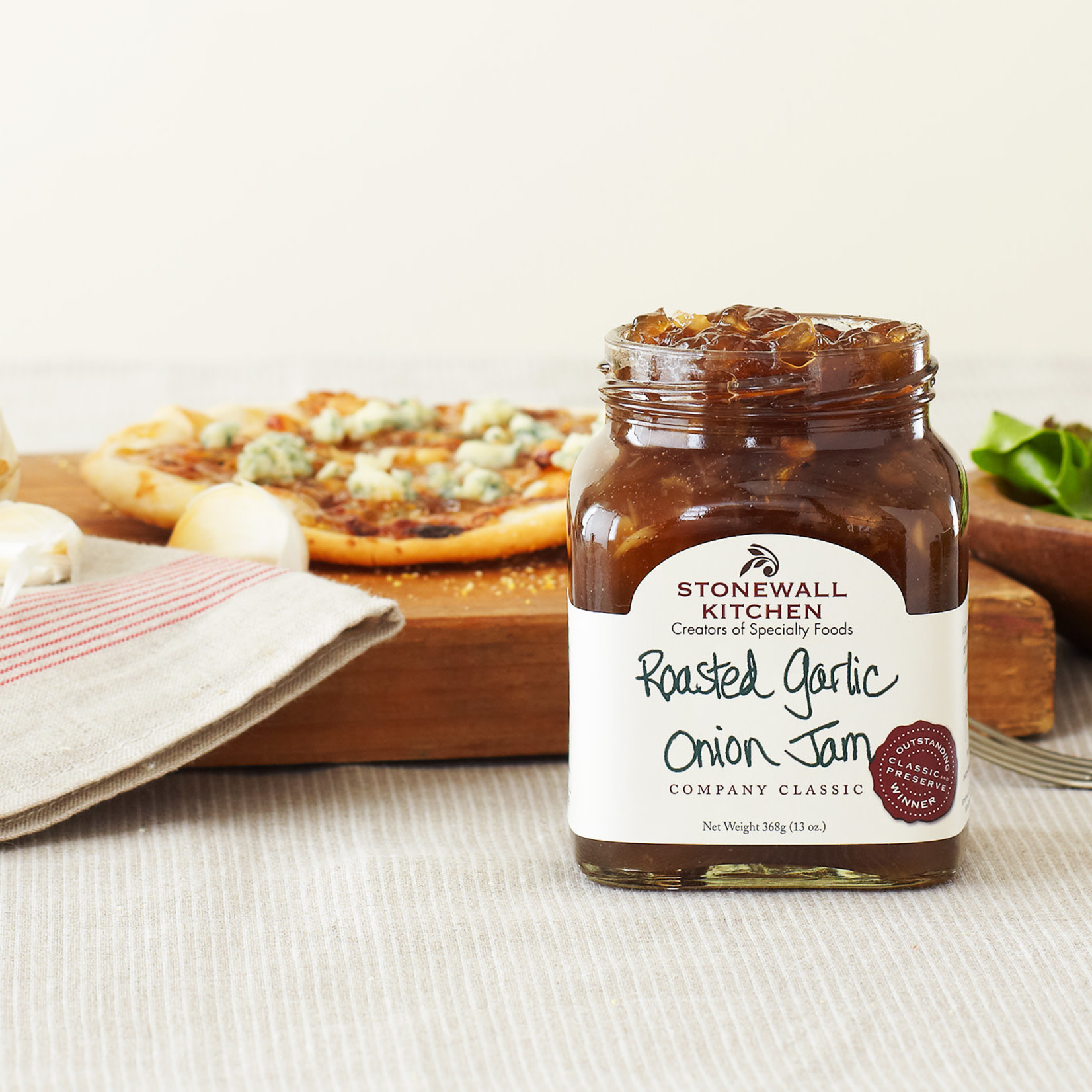 Stonewall Kitchen Roasted Garlic Onion Jam 13oz | Stonewall Kitchen