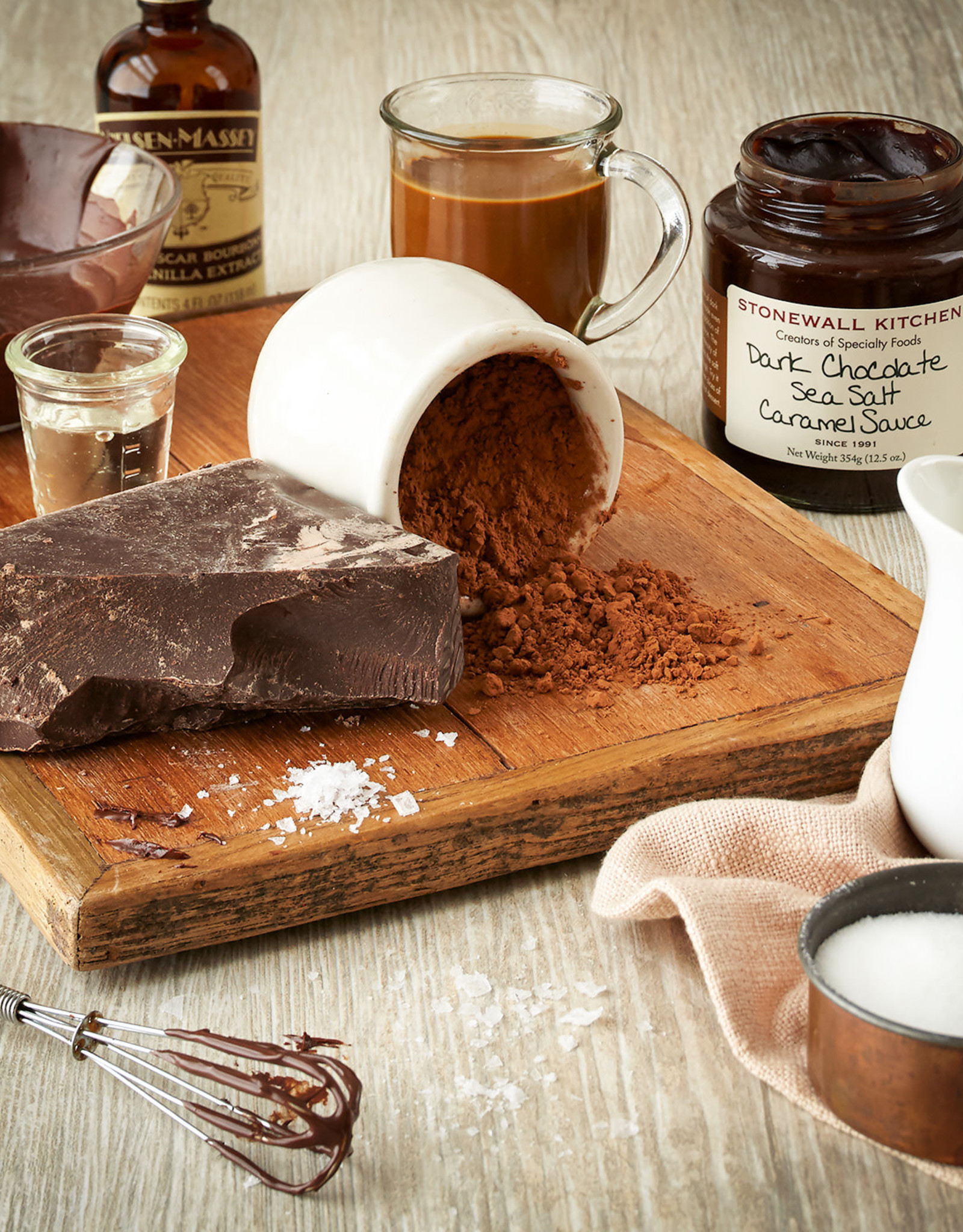 Dark Chocolate Sea Salt Caramel Sauce Duluth Kitchen Co