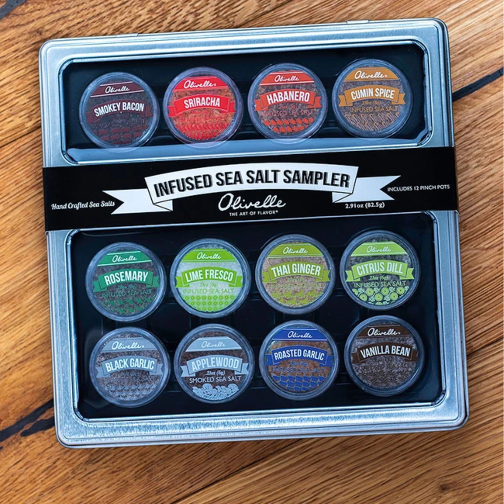 Olivelle Infused Sea Salt Sampler | Olivelle