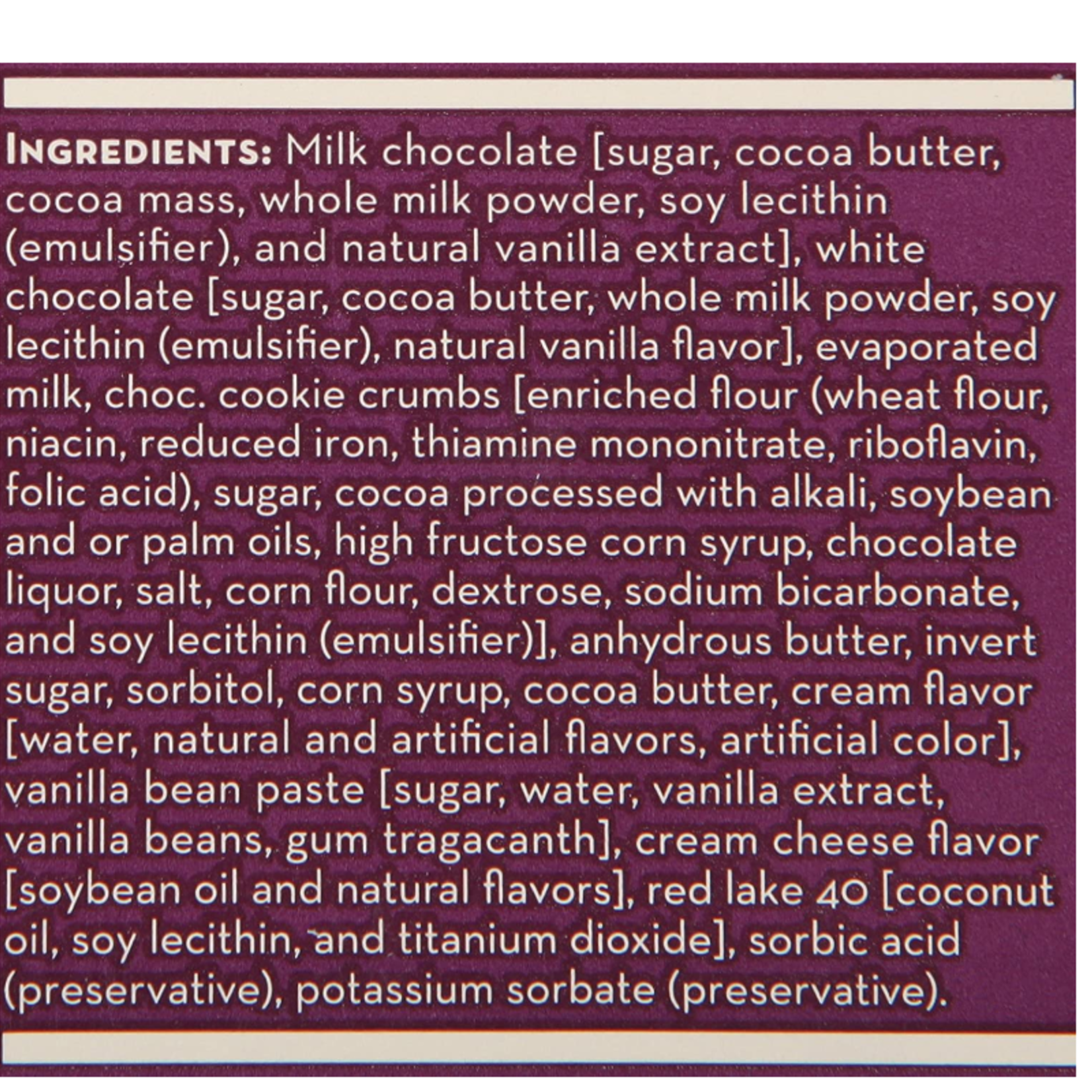 Hammonds HAMMONDS BAR RED VELVET CAKE - MILK