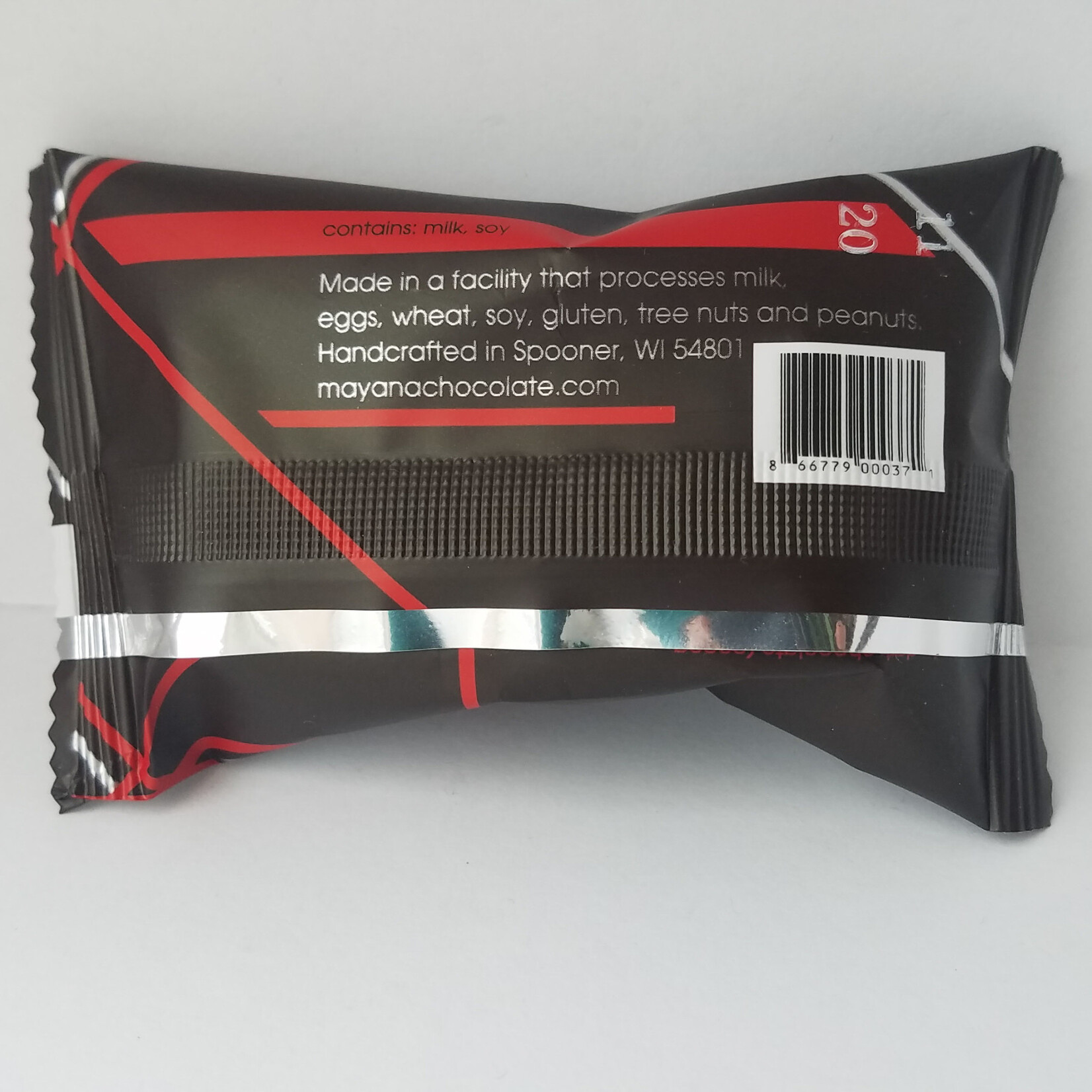 Mayana Chocolate Peppermint Crunch Mini Bar | Mayana Chocolate