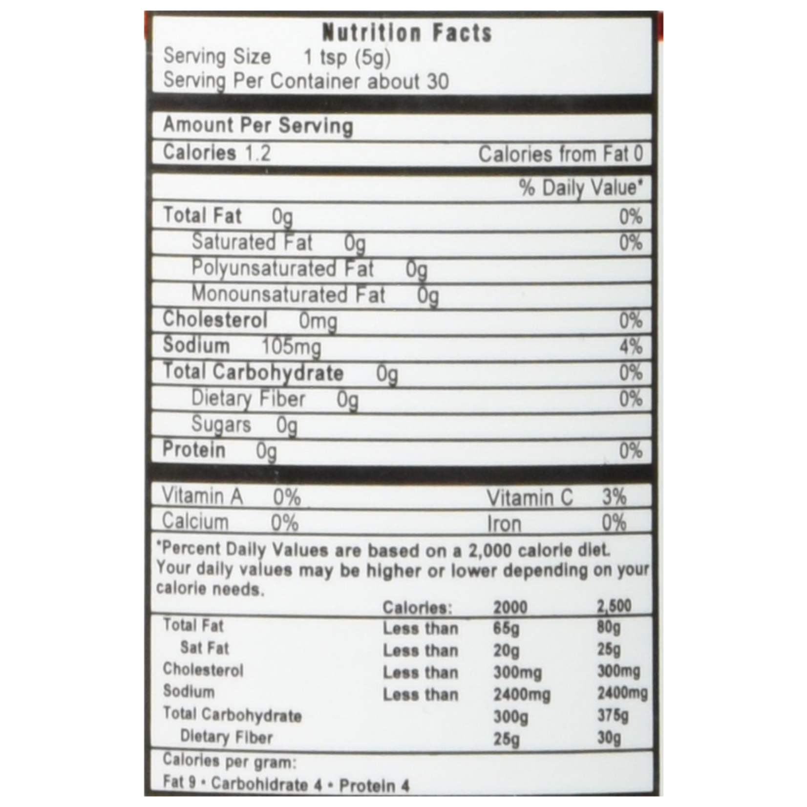 Marie Sharp's Marie Sharp's Hot Habanero Hot Sauce 5 fl.oz. | Heat Rating: 7