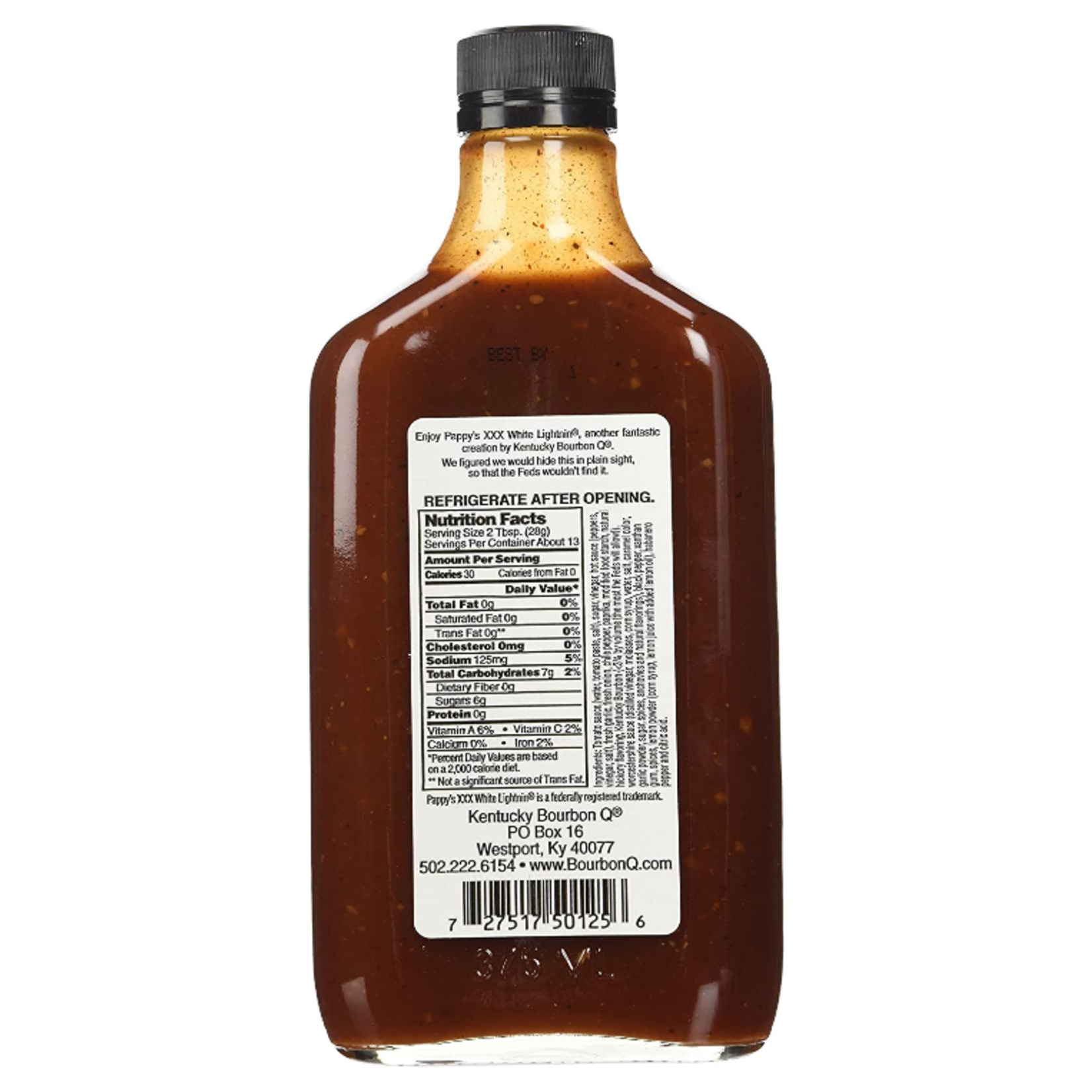 Pappy's White Lightnin' BBQ Sauce