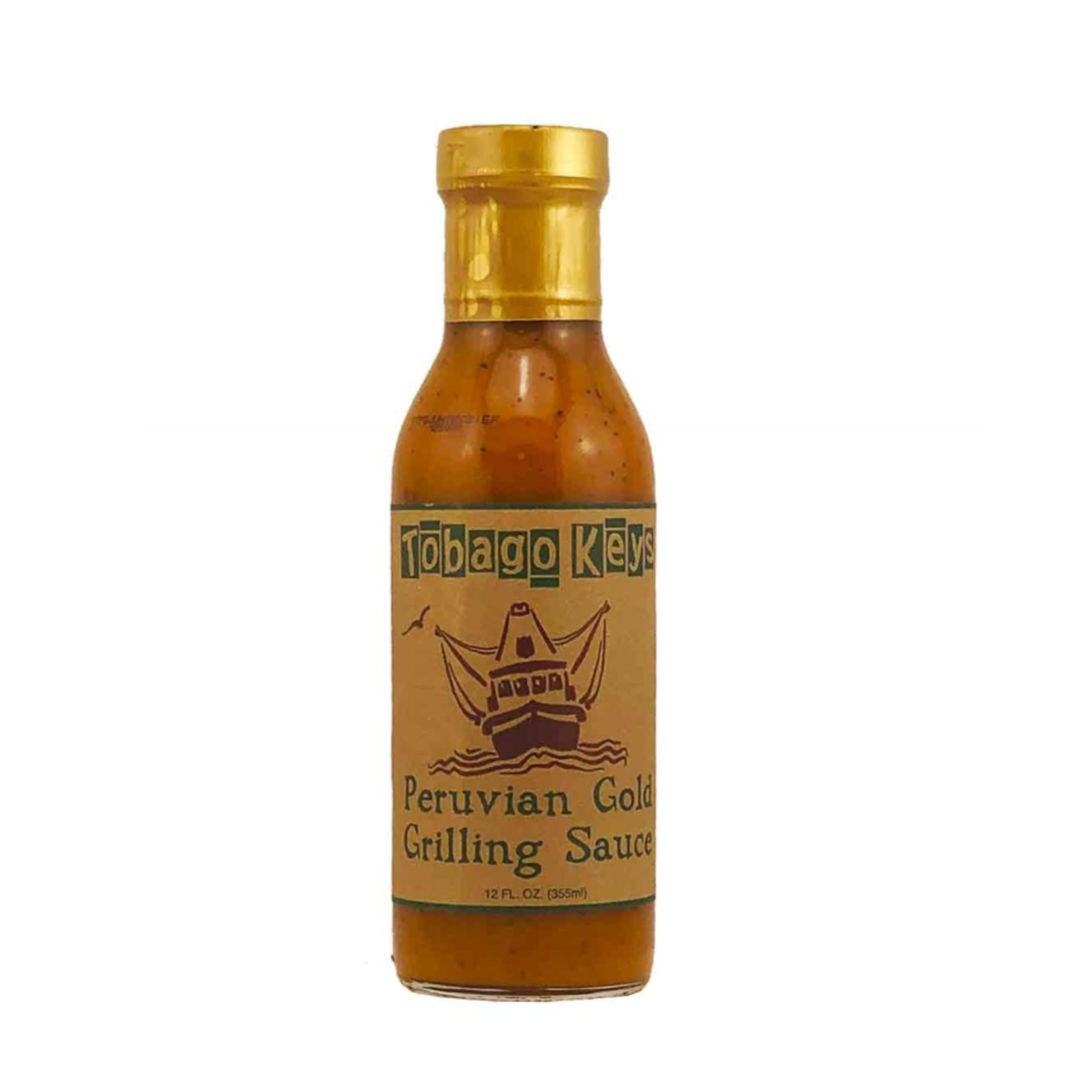 Tobago Keys Peruvian Gold Grilling Sauce | Heat Rating: 5