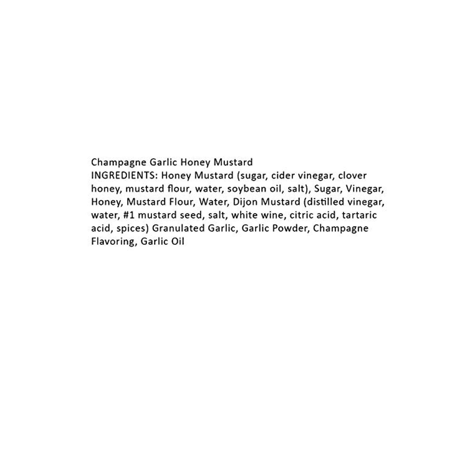 Terrapin Ridge Champagne Garlic Honey Mustard | Terrapin Ridge