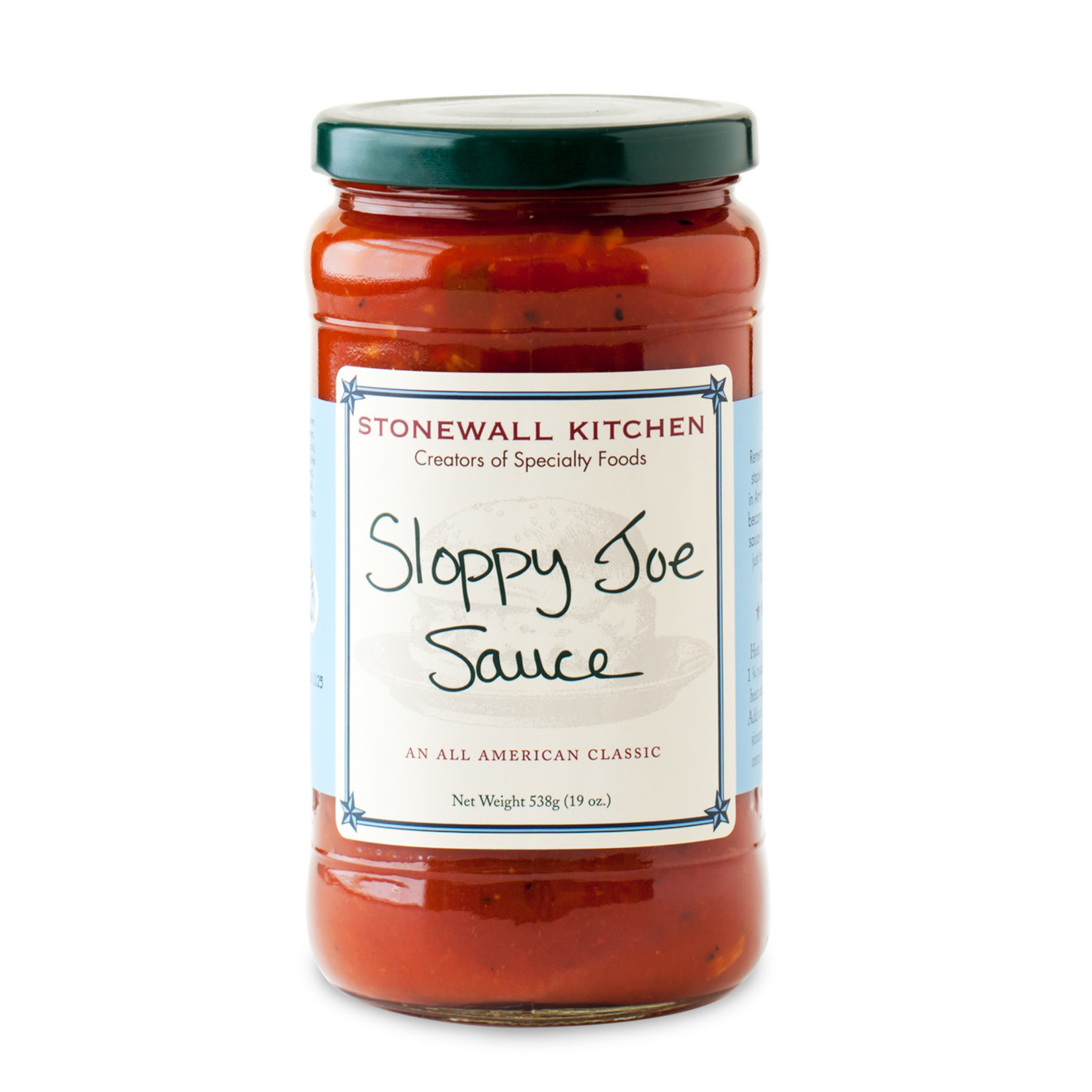 Stonewall Kitchen Sloppy Joe Simmering Sauce 19oz