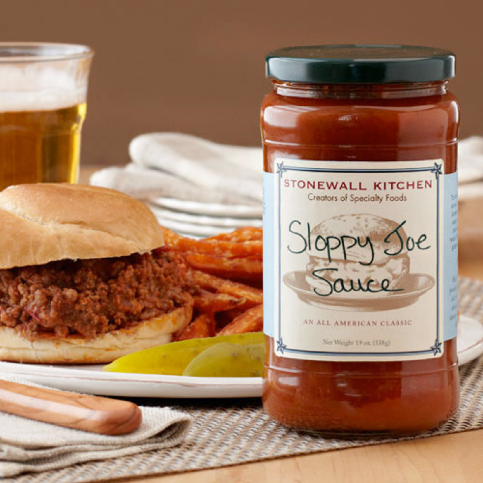 Stonewall Kitchen Sloppy Joe Simmering Sauce 19oz