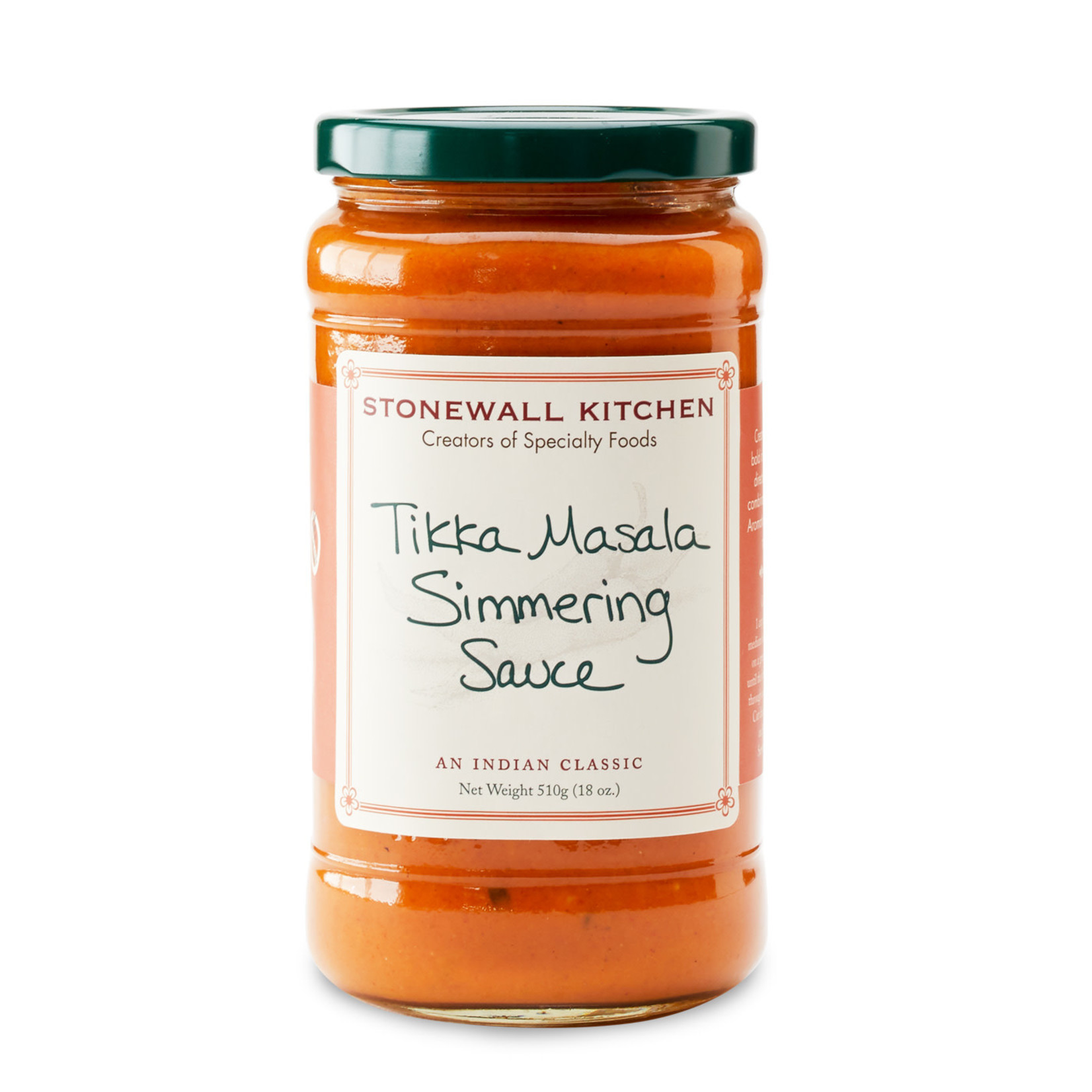 Stonewall Kitchen Tikka Masala Simmering Sauce 18oz | Stonewall Kitchen