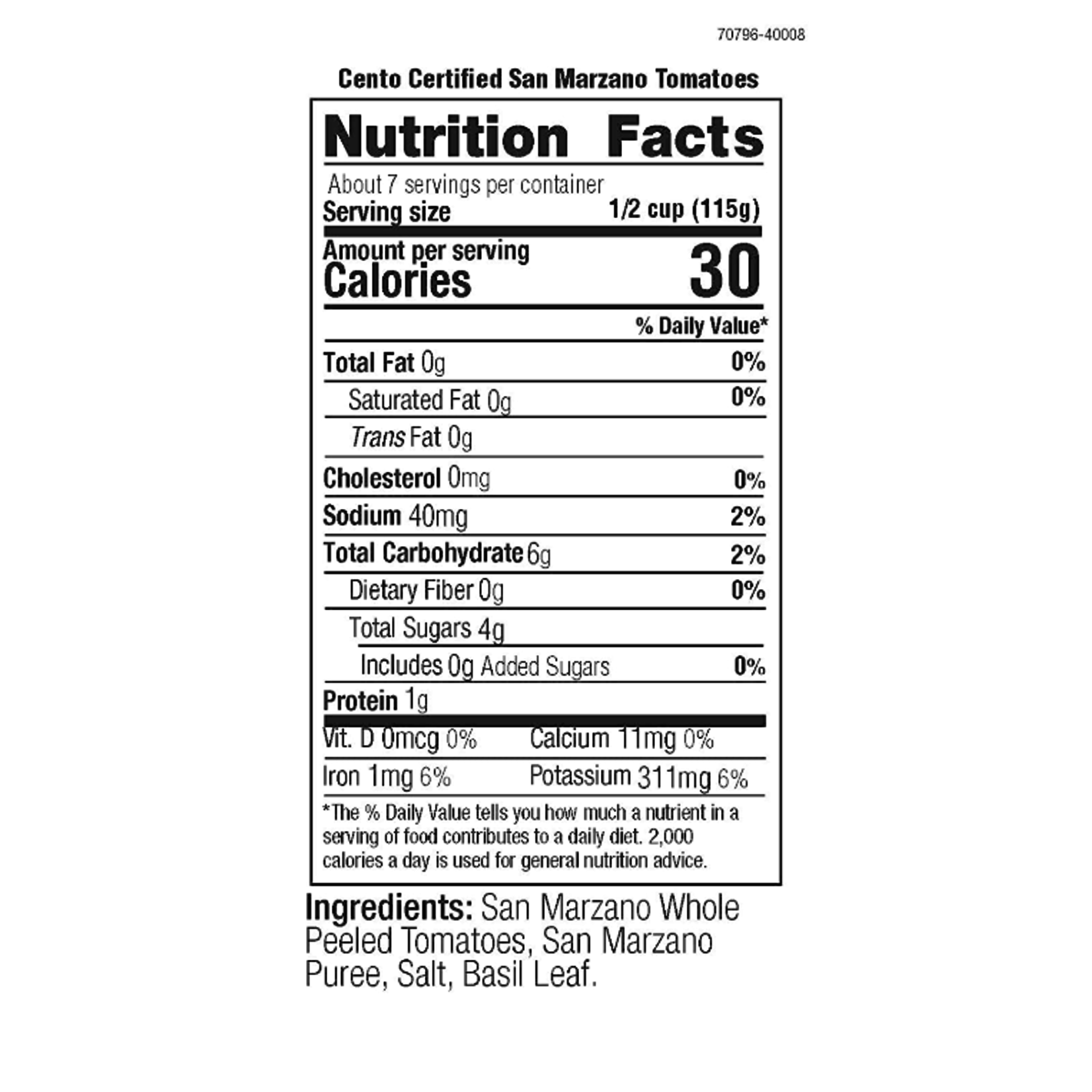 Cento San Mar Italian Tomato