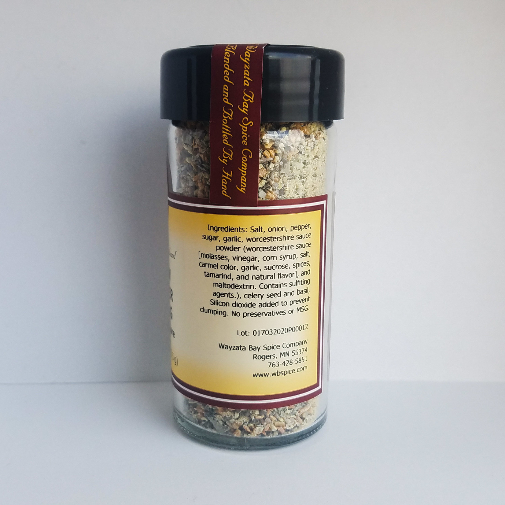 Wayzata Bay Spice Co. Holy Cow Burger Blend Seasoning