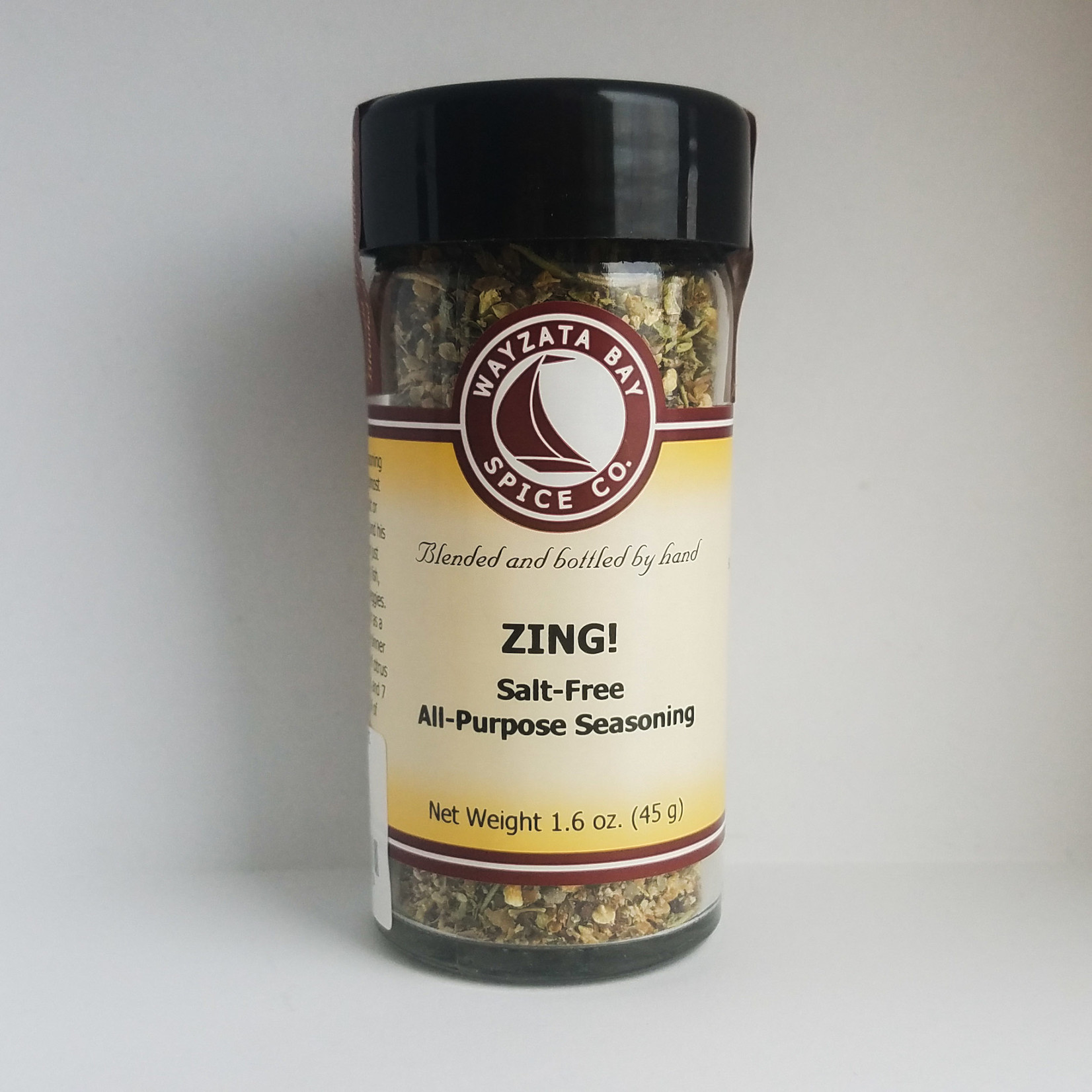 Wayzata Bay Spice Co. Zing (salt free) Seasoning