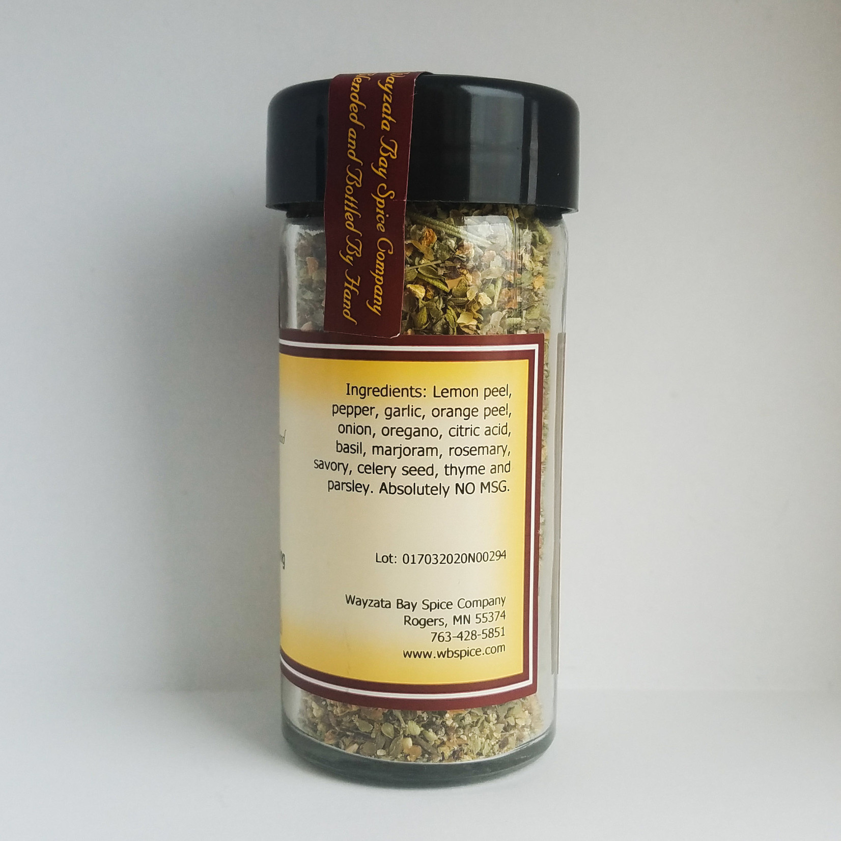 Wayzata Bay Spice Co. Zing (salt free) Seasoning | Wayzata Bay Spice Co.