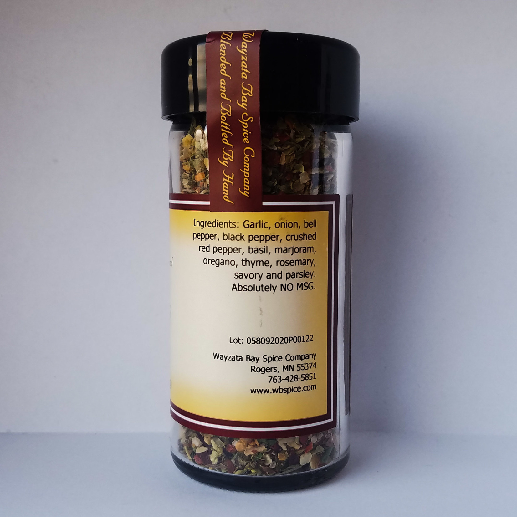 Wayzata Bay Spice Co. Tuscan Seasoning (Salt-Free) | Wayzata Bay Spice Co