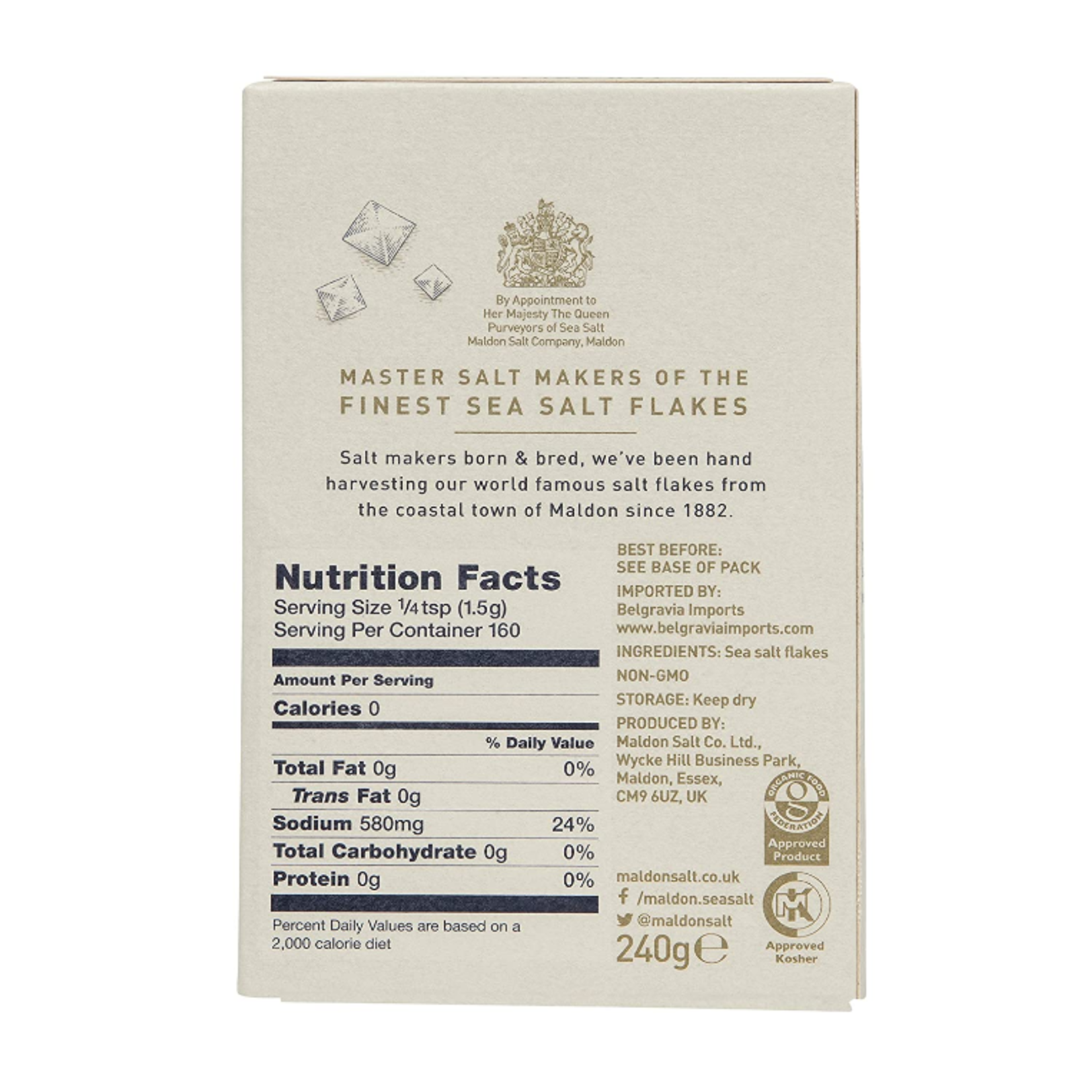 Great Ciao Maldon Sea Salt | Great Ciao