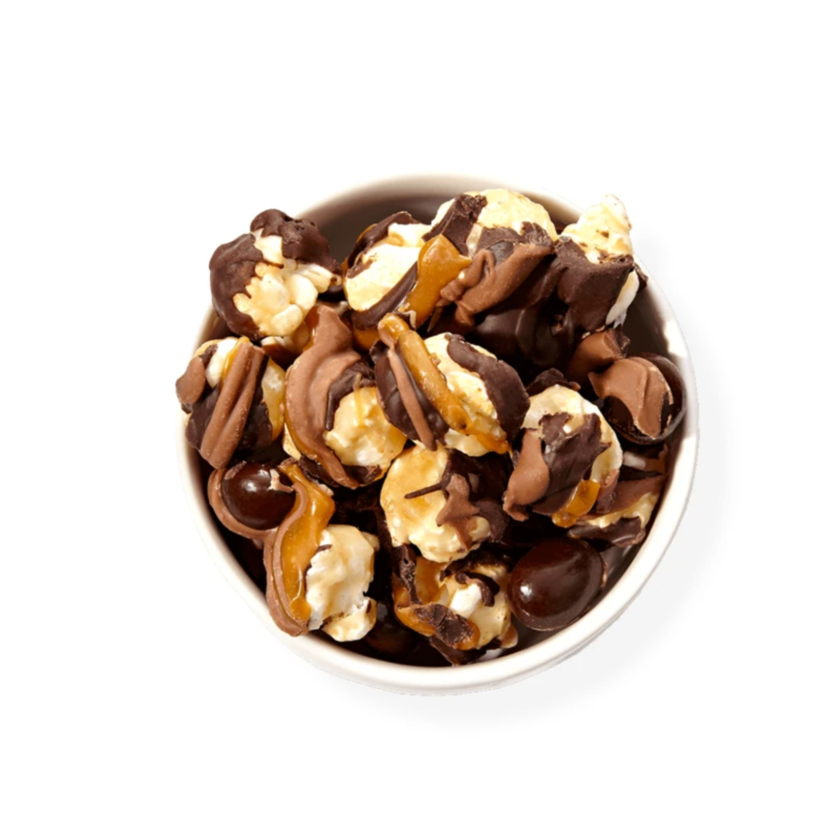 Funky Chunky Cafe Dark Chocolate Mocha Popcorn, Tall Canister