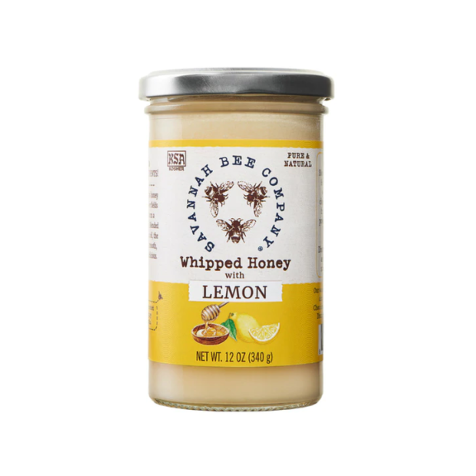 Savannah Bee Co. Whipped Honey w/Lemon 12oz | Savannah Bee Co.