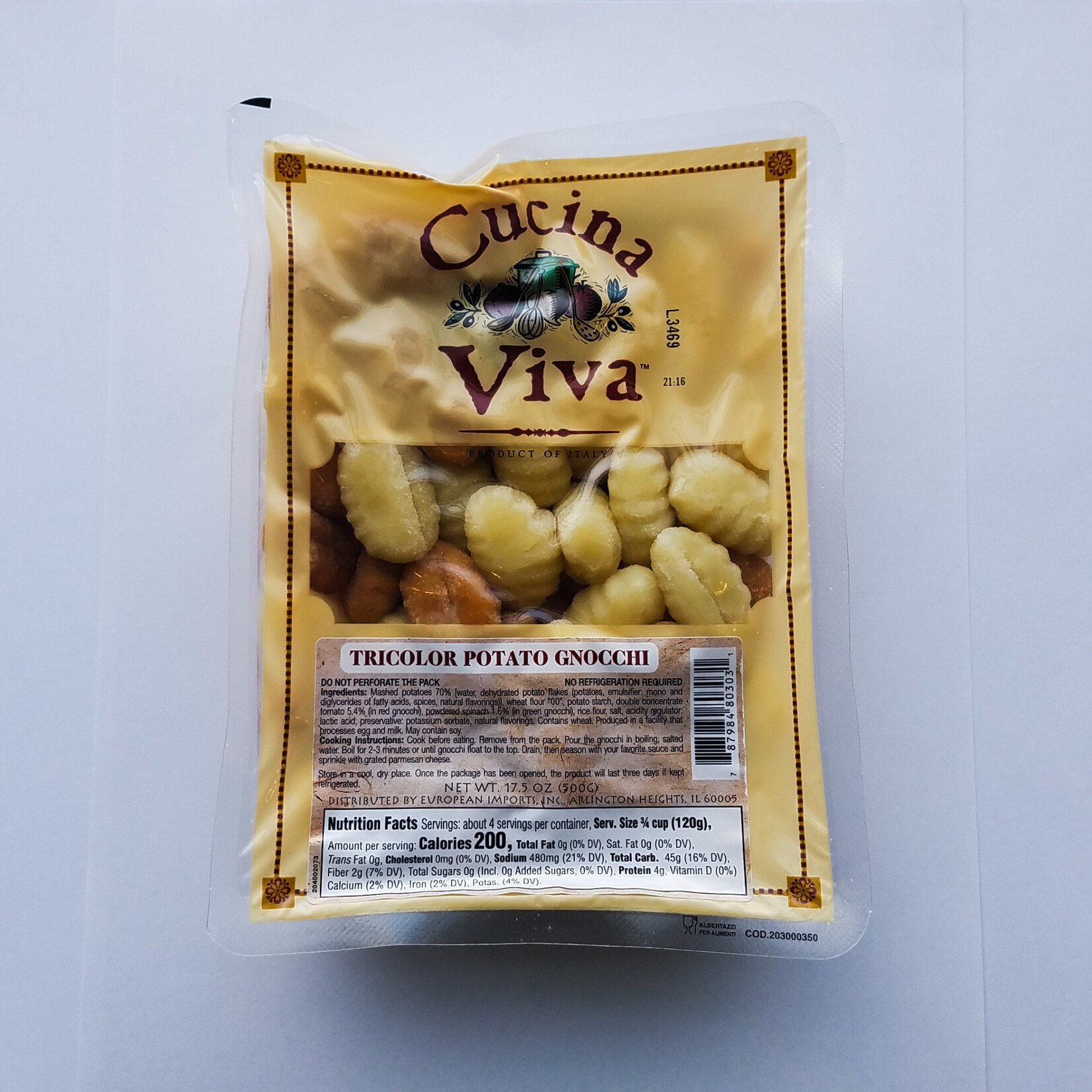 Cucina Viva Gnocchi, Tricolor