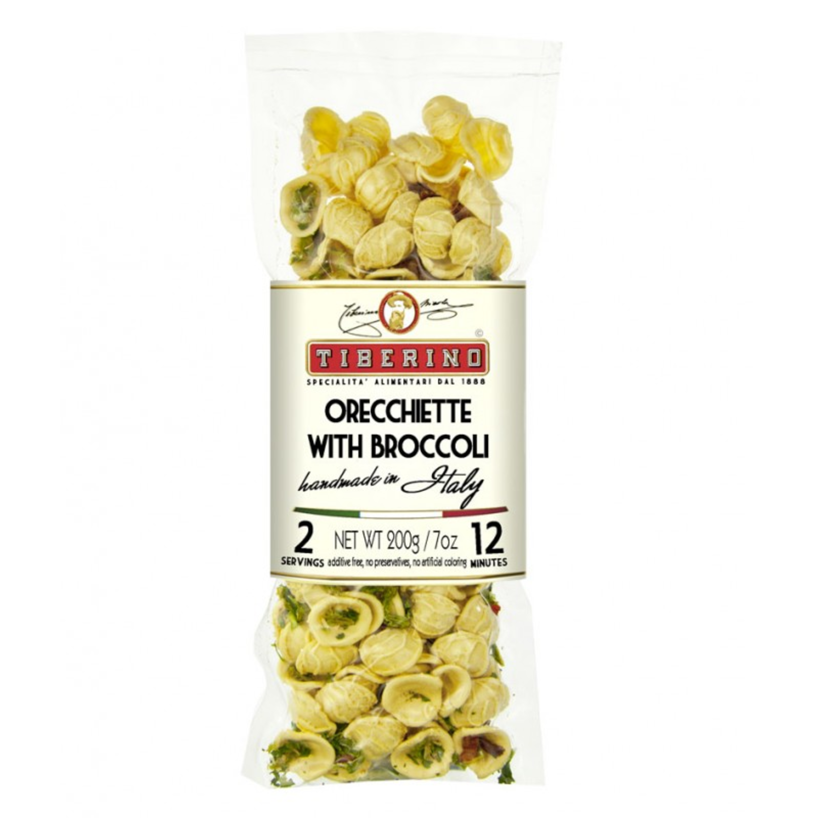 Tiberino, Orecchiette Pasta with Broccoli Rapini | LVB Imports