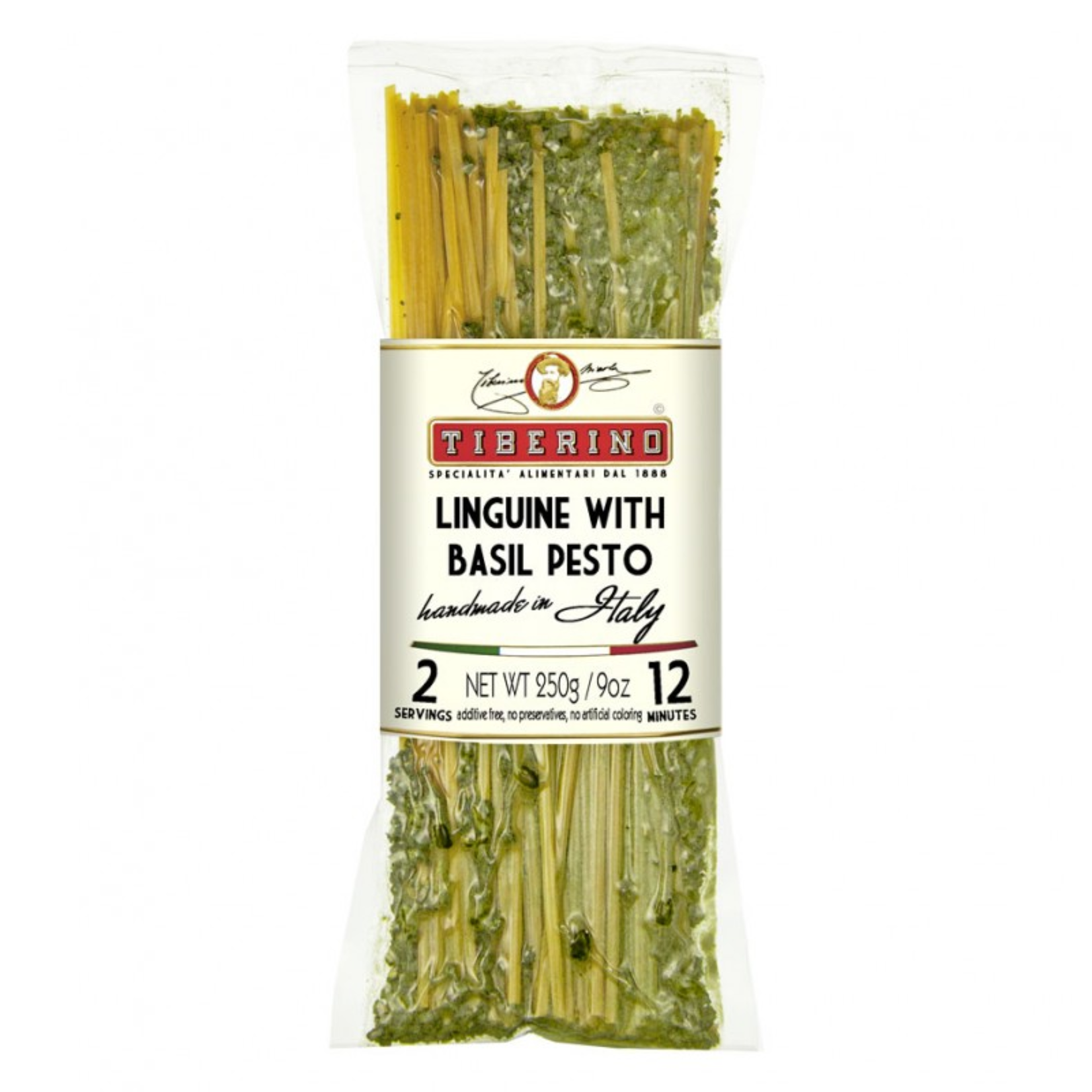 Tiberino, Linguine w/Pesto