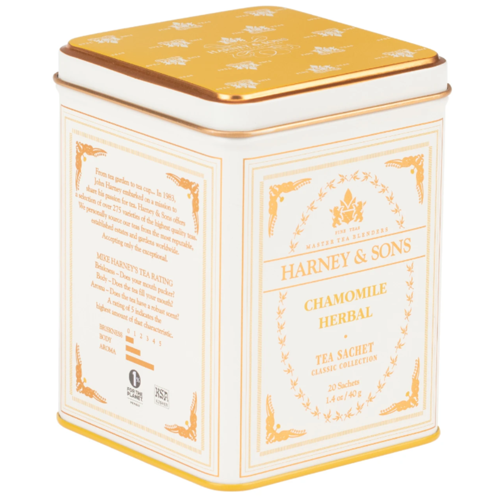 Harney & Sons Chamomile Herbal Tea, Tin