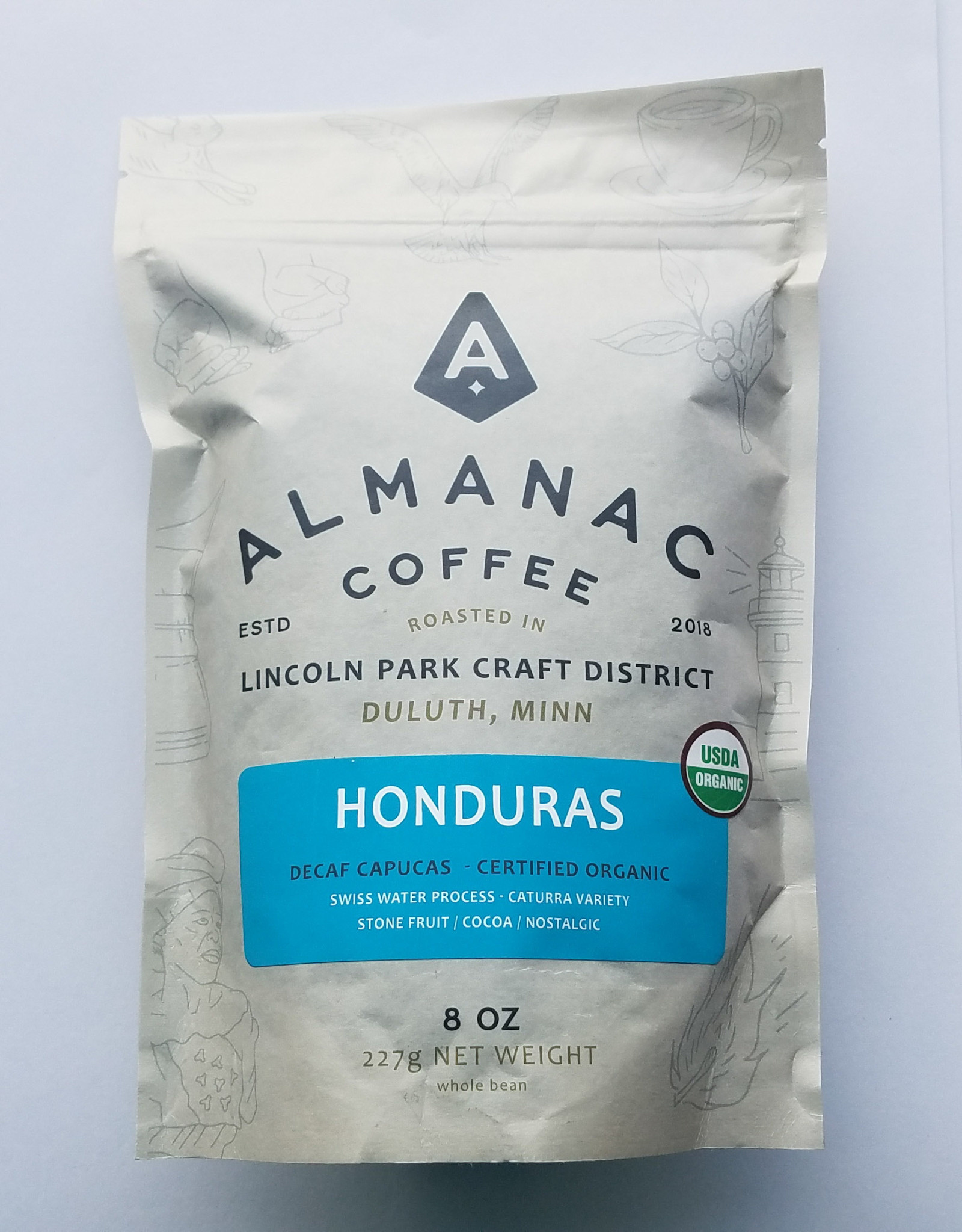 Almanac Coffee Decaf Honduras , Almanac Coffee