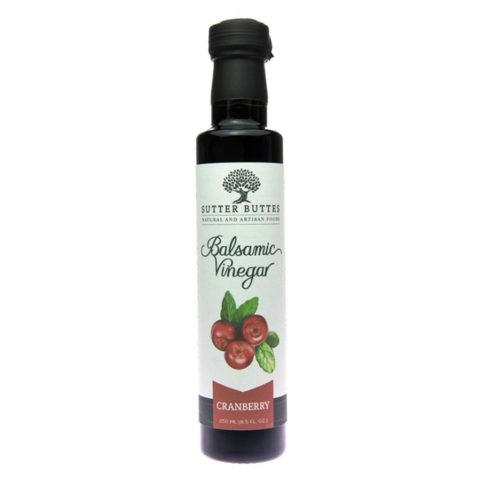 Sutter Buttes Olive Oil Cranberry - Fruit Fusion Dark Balsamic Vinegar, 250 ml | Sutter Buttes Olive Oil