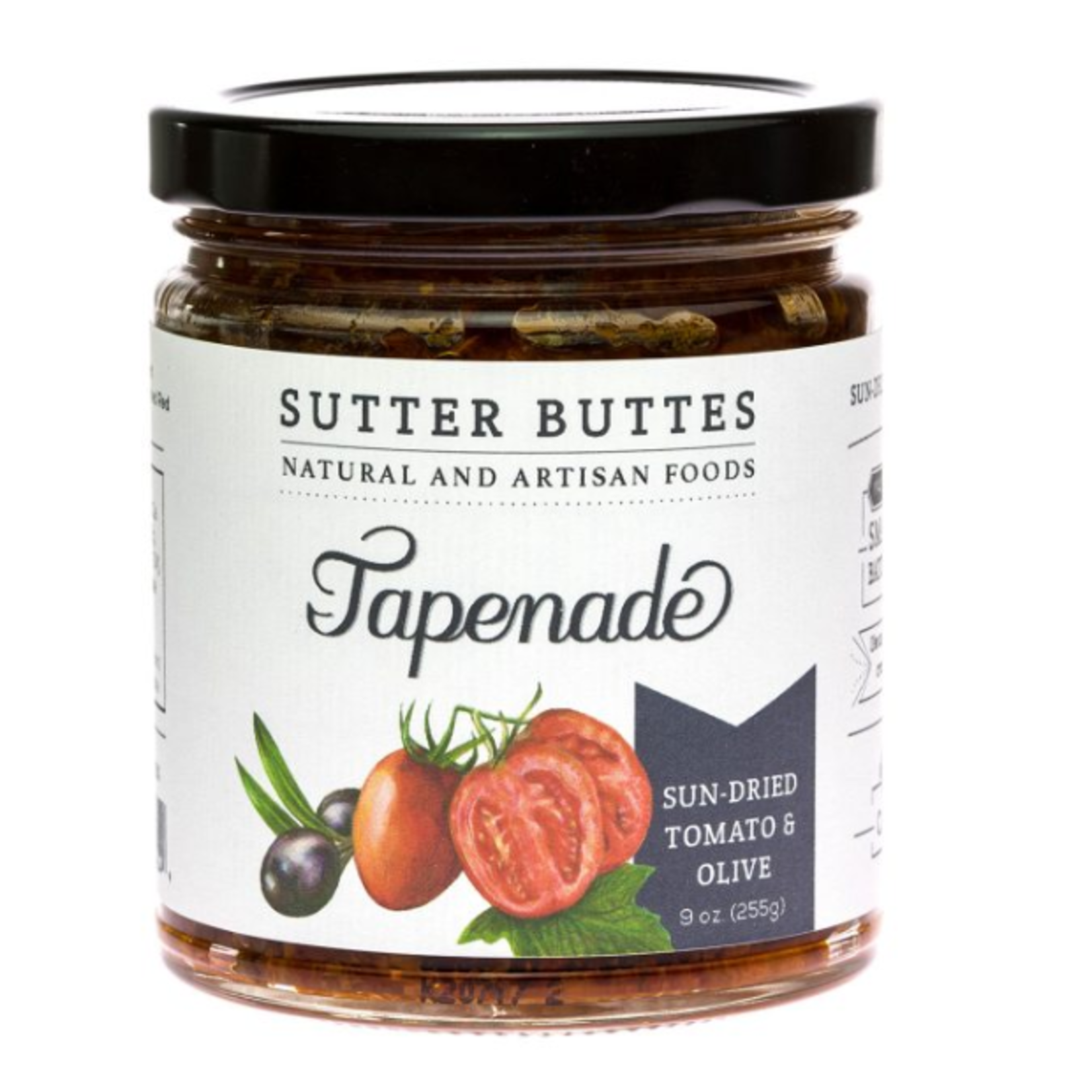 Sutter Buttes Olive Oil Sun-Dried Tomato Olive Tapenade, 9 oz | Sutter Buttes Olive Oil