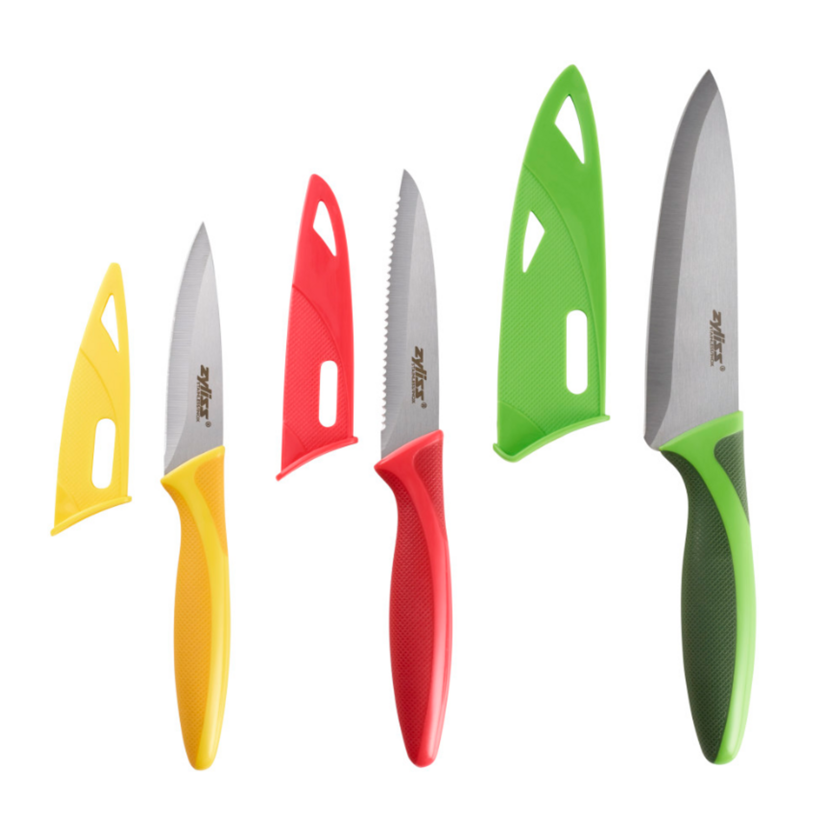 DKB Zyliss/Cole&Mason/Swissmar/AdHoc Zyliss Paring/Utility Set, 3pc | DKB Zyliss/Cole&Mason/Swissmar/AdHoc