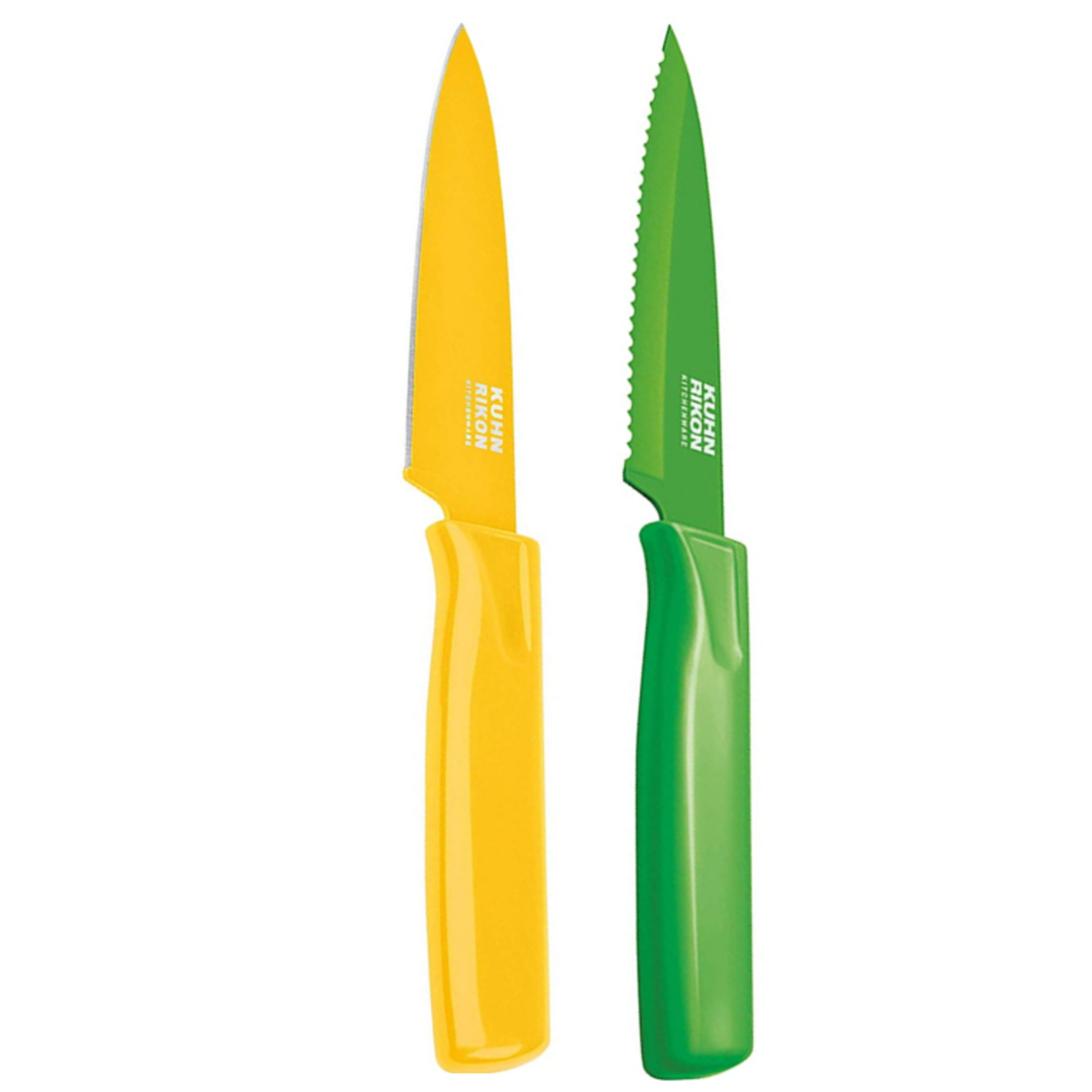 Kuhn Rikon Colori Citrus Knife Set, yellow/green | Kuhn Rikon