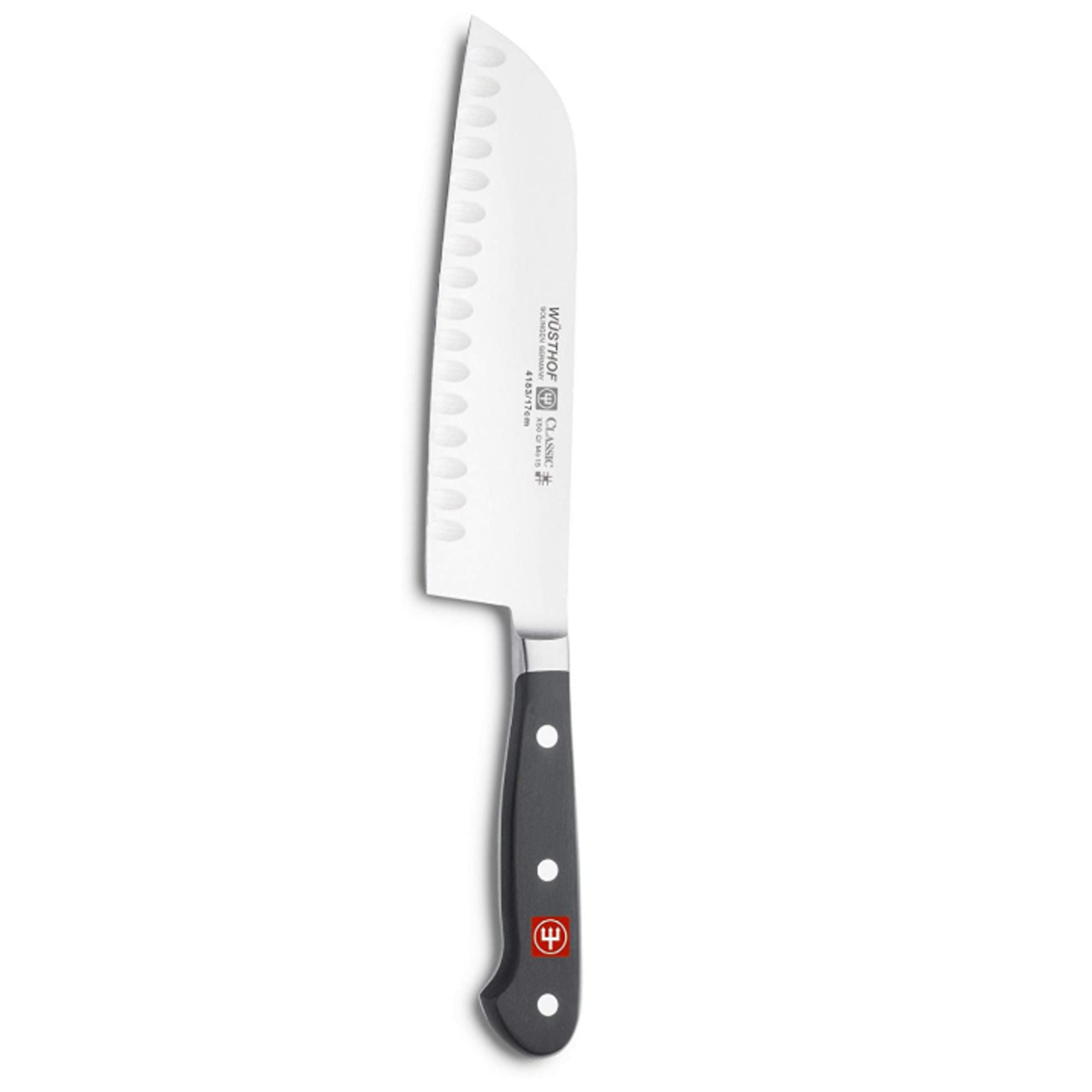Wusthof Promo Classic 7" Santoku, Hollow Edge
