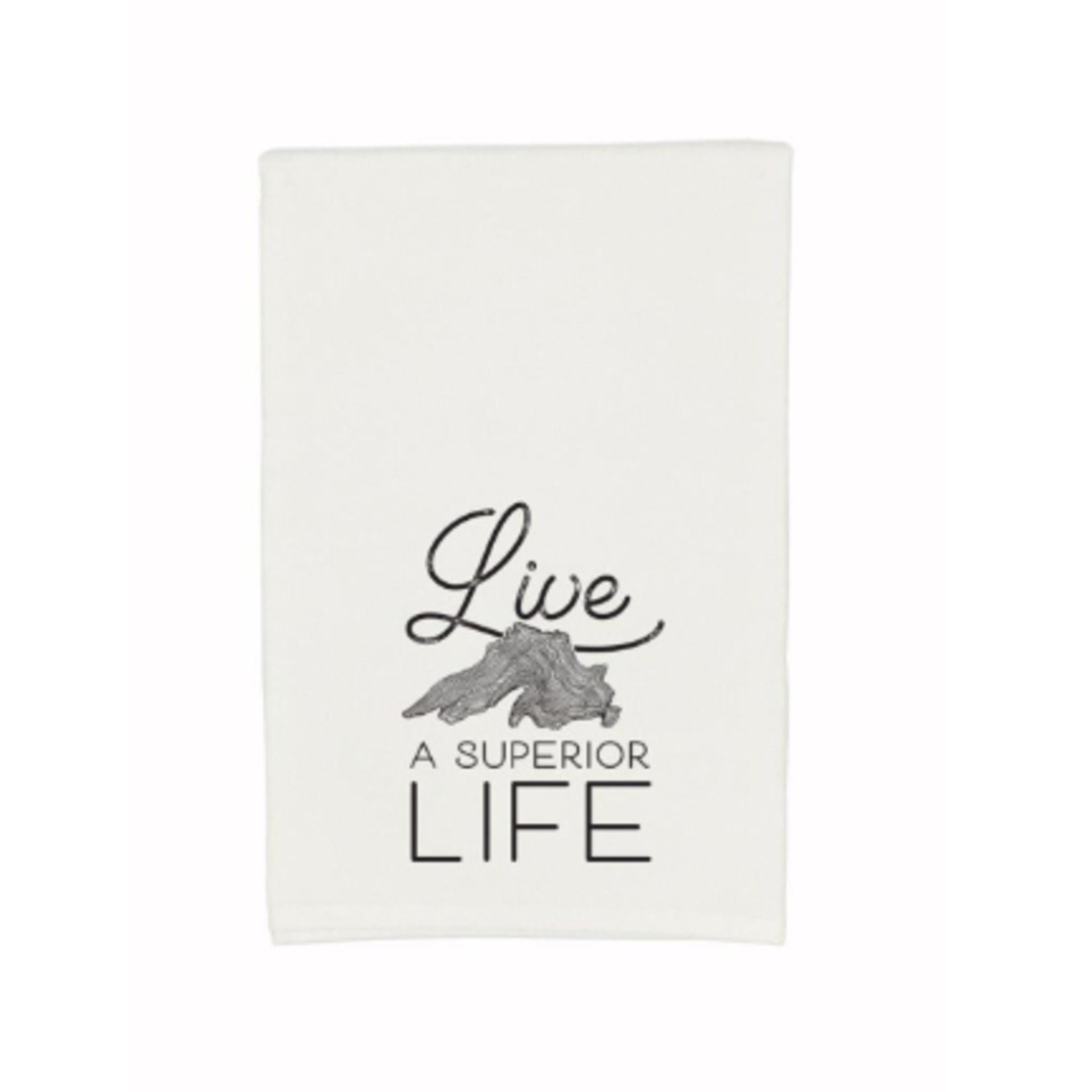 Gitch Gear Lake Superior Tea Towel, Live Superior | Gitch Gear