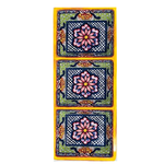 Prepara Taco 3-Sectional Tray, Yellow | Prepara