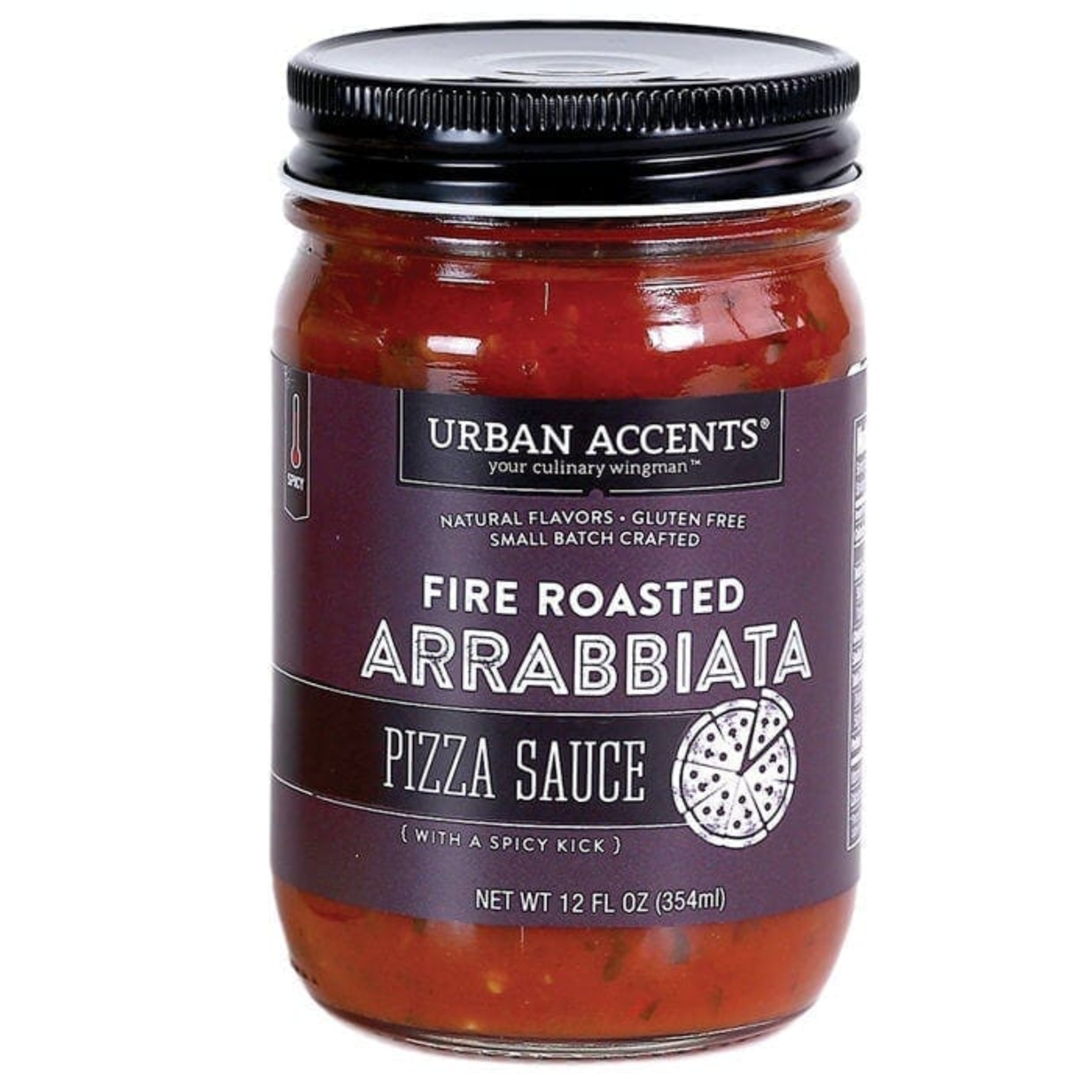 Urban Accents Pizza Sauce, Fire Roasted Arrabbiata