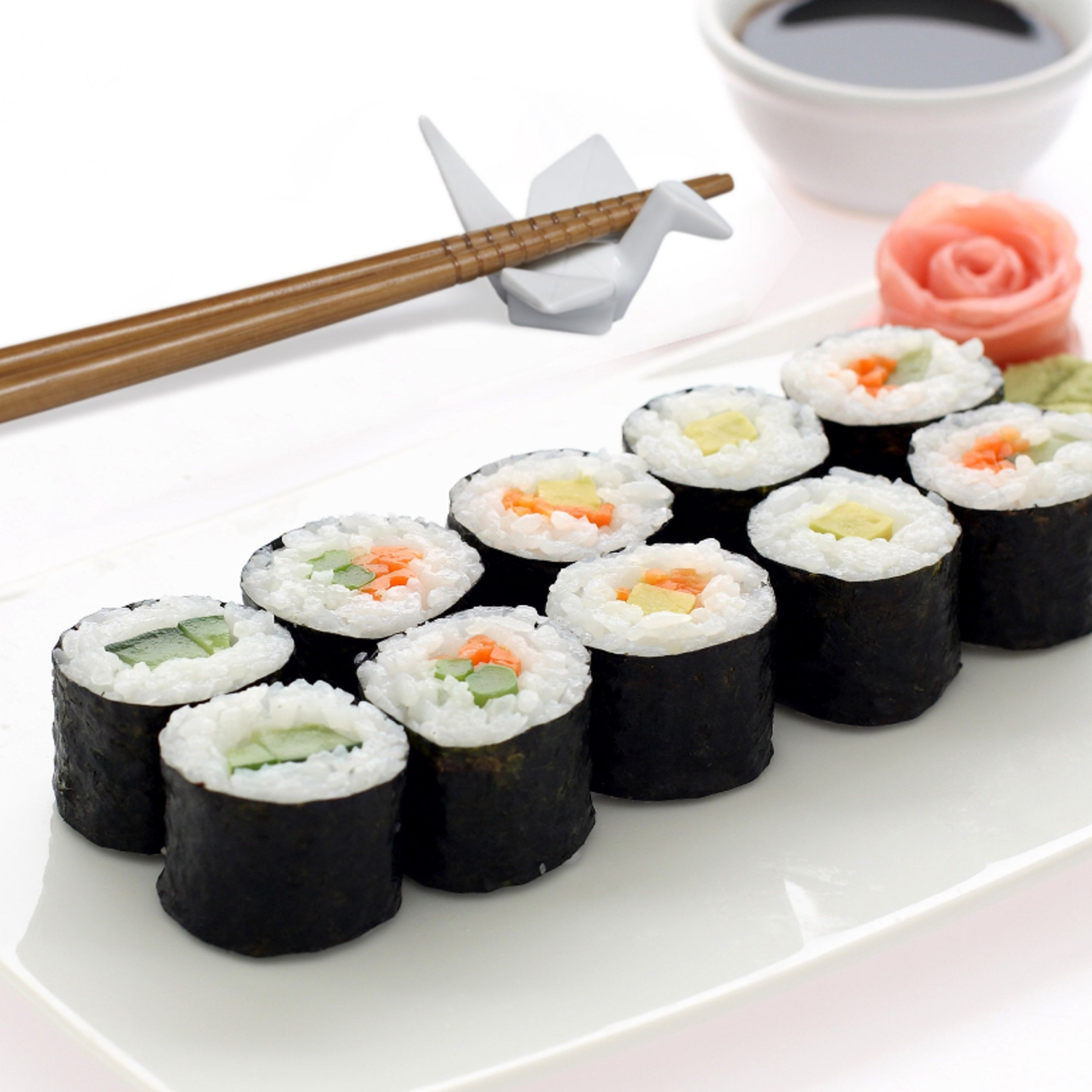 Harold Import Co. Helen's Asian Kitchen Peace Crane Chopstick Rest | Harold Import Co.