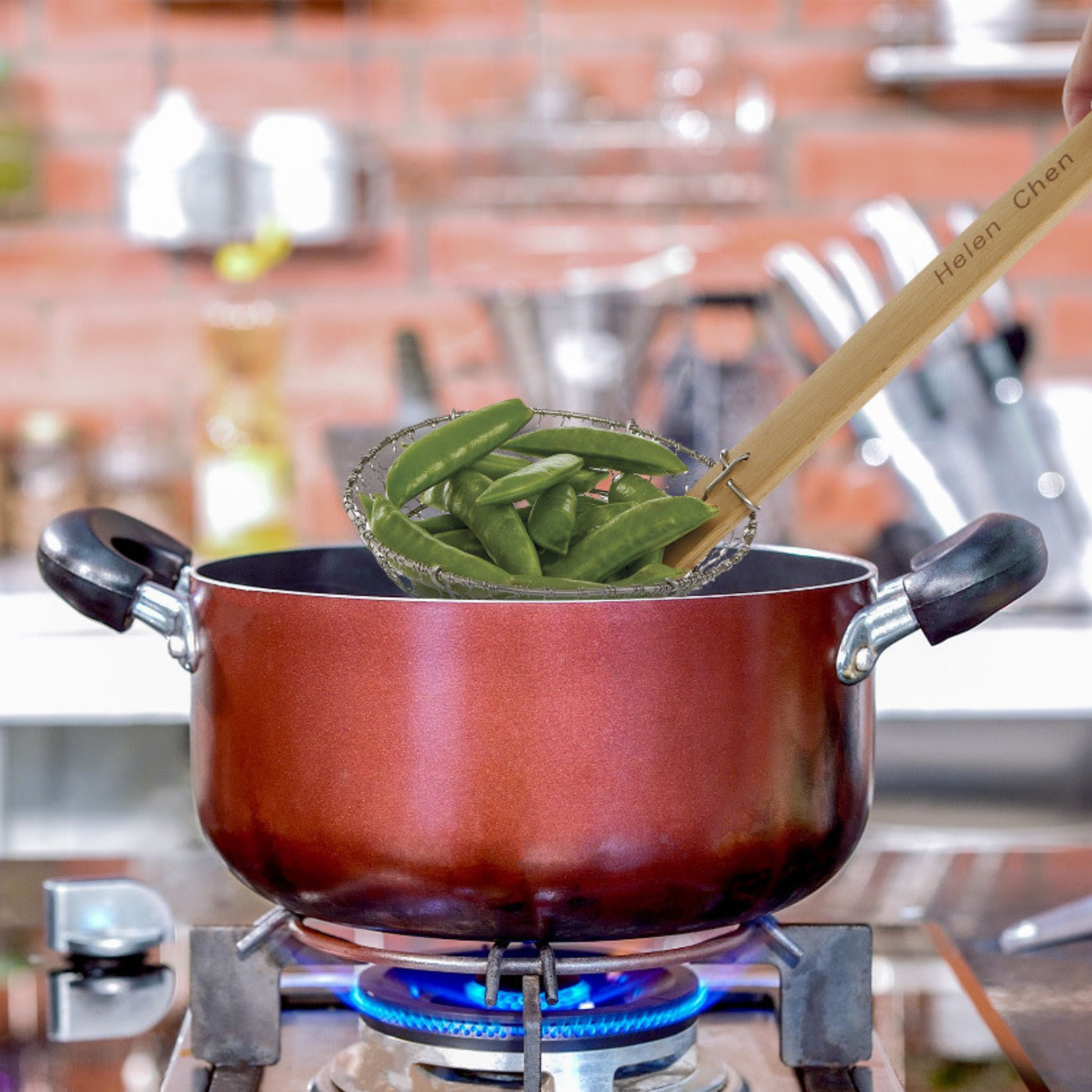 Harold Import Co. Helen's Asian Kitchen Spider Strainer 7in | Harold Import Co.