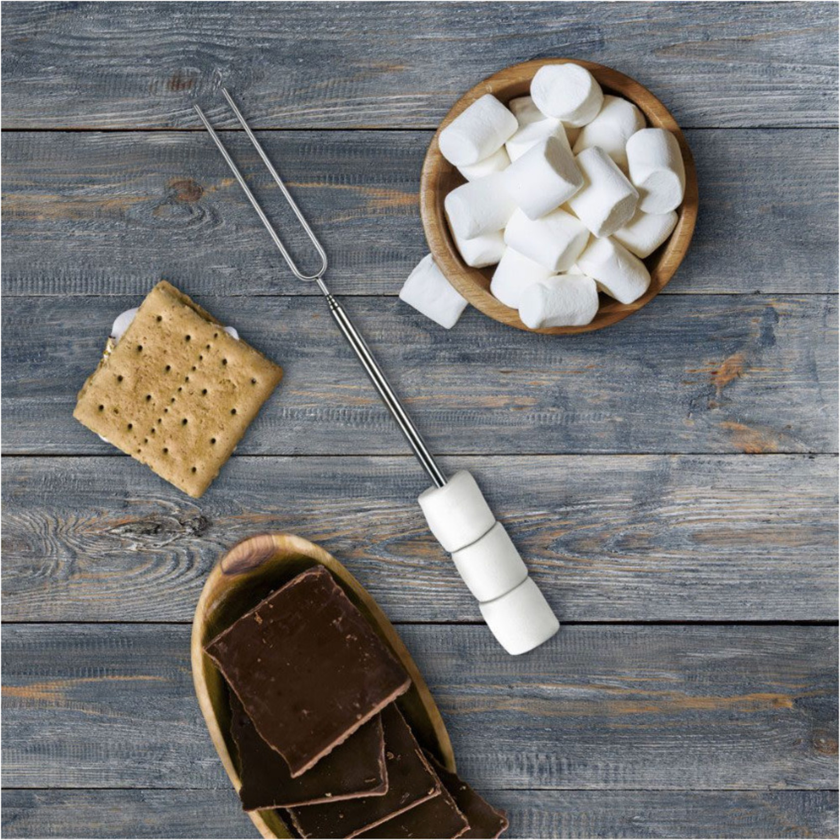 Fred & Friends Toasty - Marshmallow Skewers, Set 4