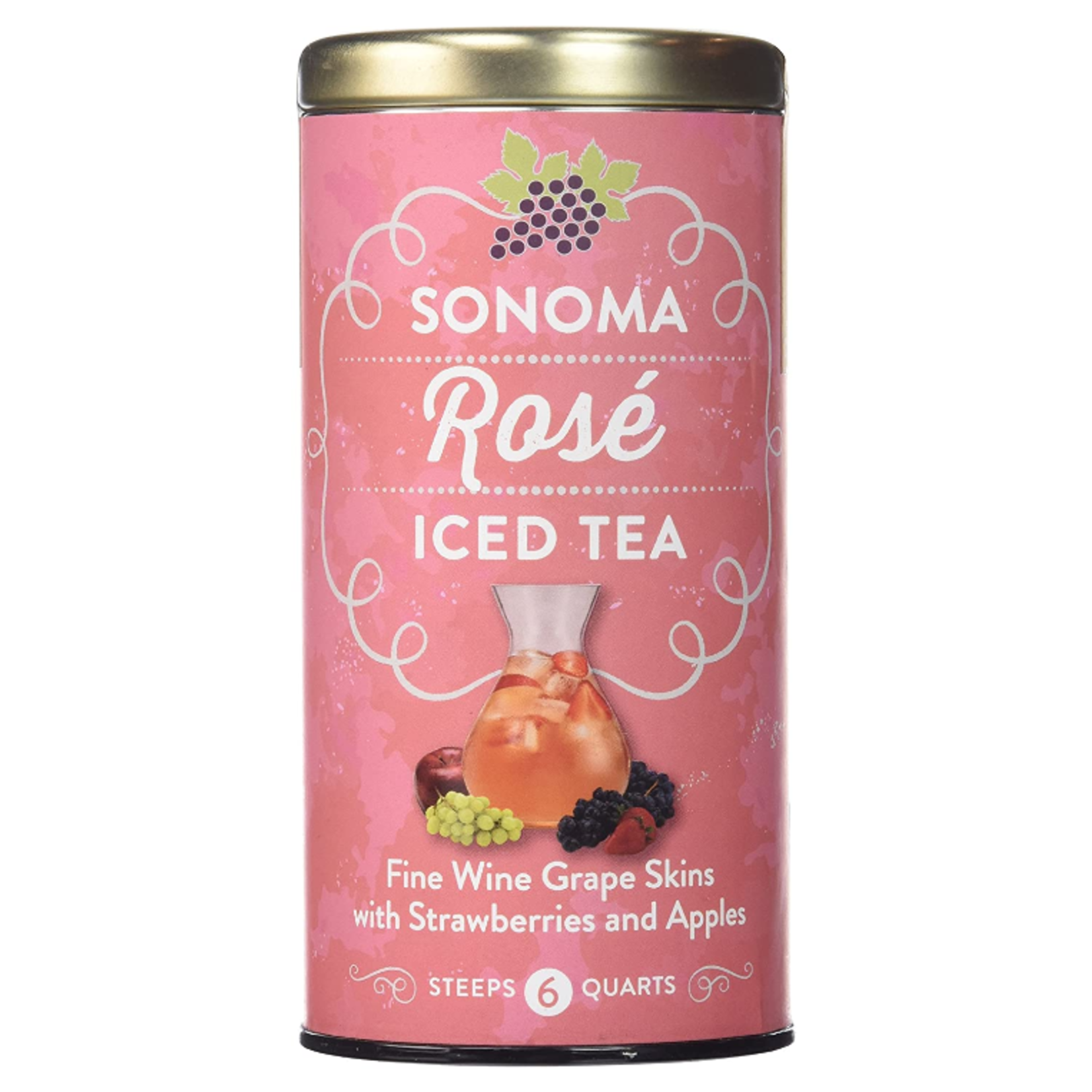 The Republic of Tea Sonoma Rose Iced Tea, 6 Pouches