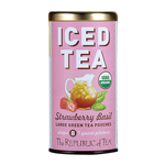 The Republic of Tea Strawberry Basil Iced Tea, 8 Pouches