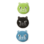 Kikkerland Cat Sponges, Set 3 | Kikkerland