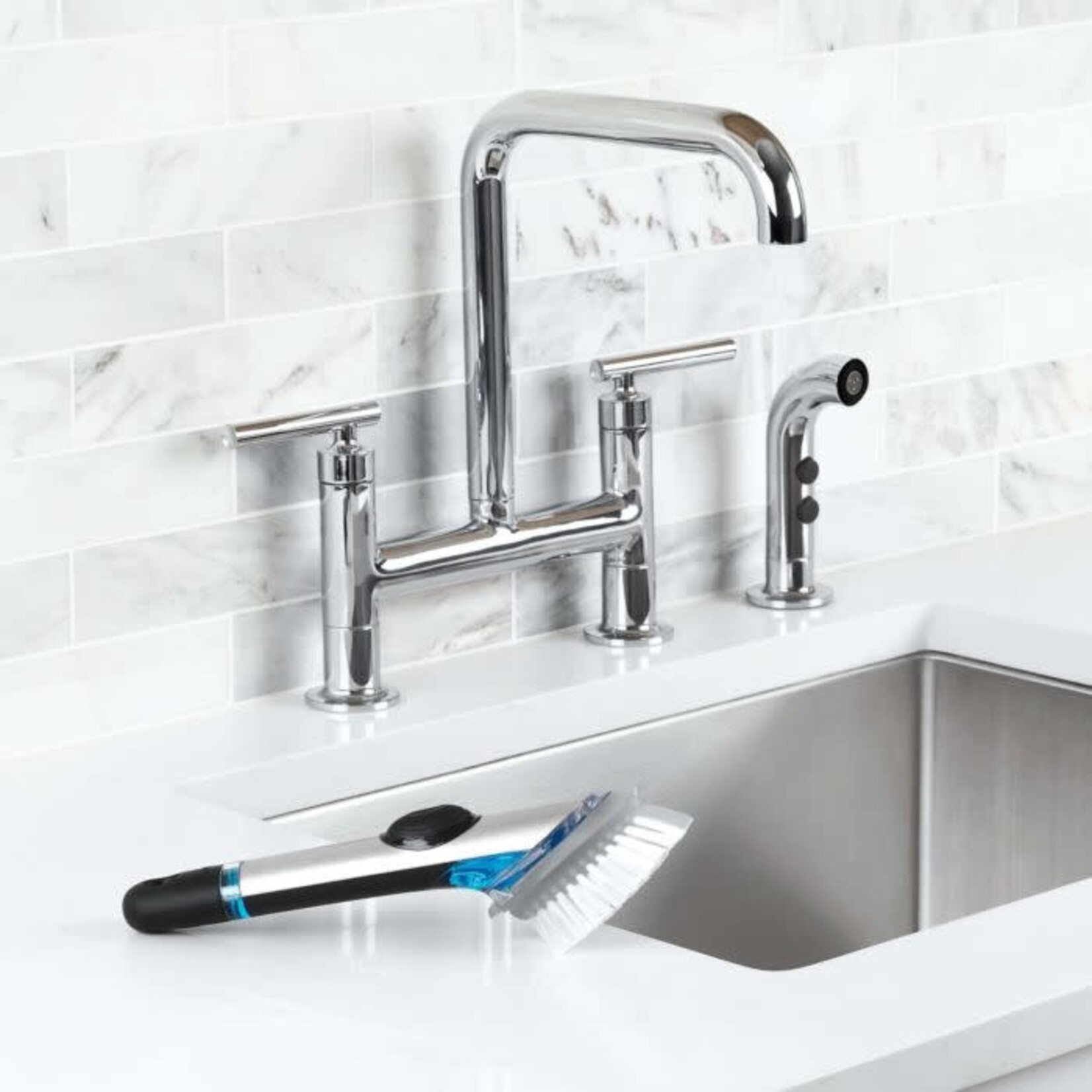 OXO Refills Steel Soap Dispensing Dish Brush | OXO